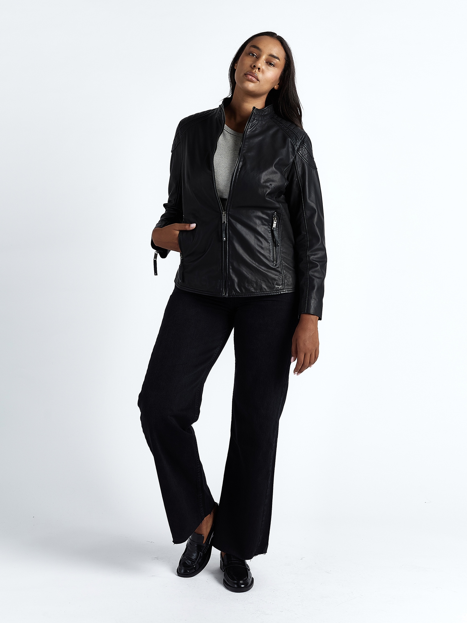 Maze Lederjacke »42021312«