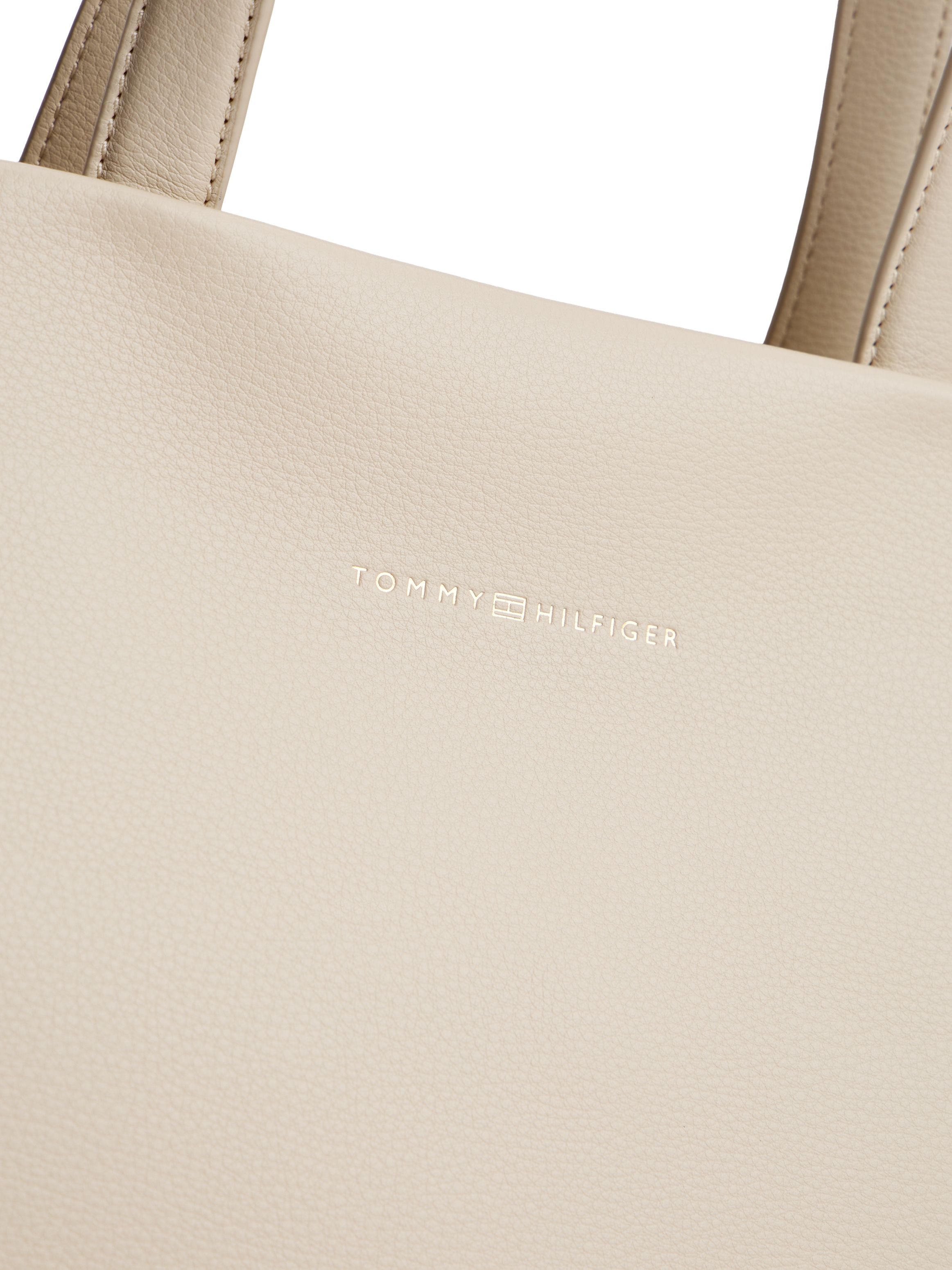 Tommy Hilfiger Tragetasche »TH LOGOTAPE TOTE«, Damen Shopper, Umhängetasche mit Logoschriftzug