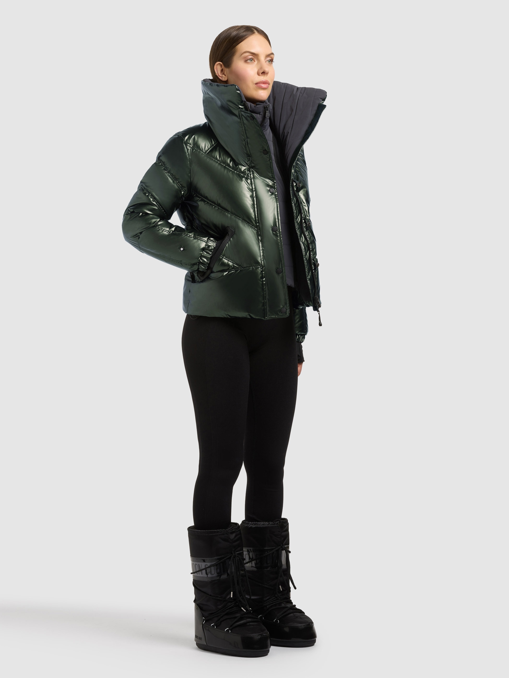 khujo Steppjacke »HAZLEY - 2IN1 (EINSATZ HERAUSNEHMBAR)« ohne Kapuze