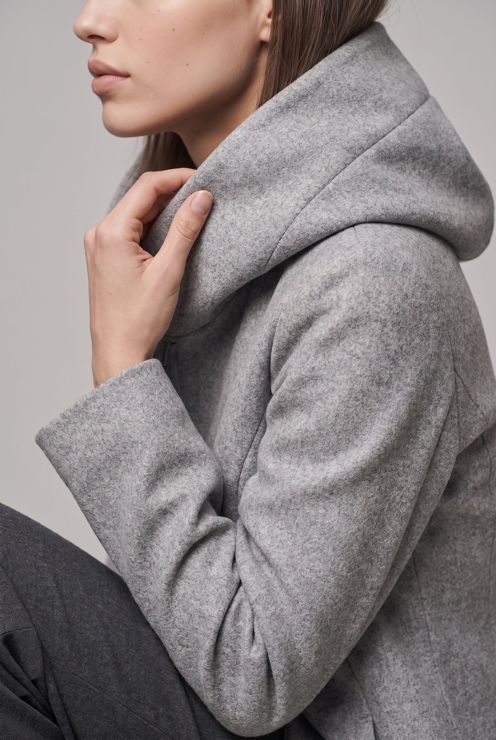 ONLY Langjacke »ONLBLAKE HOOD COAT CC OTW« mit Kapuze Kunstfaser, Eingrifftaschen