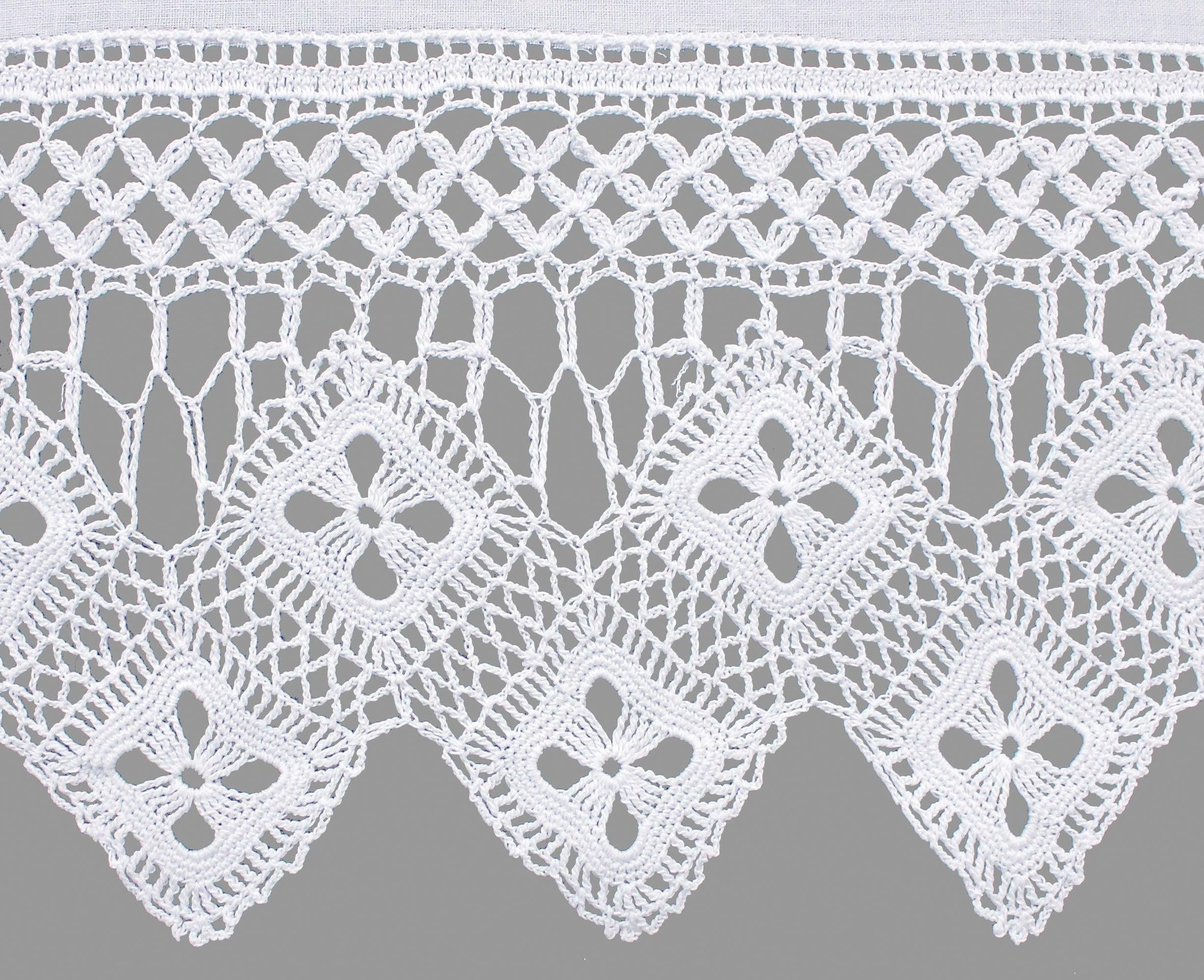 HOSSNER - ART OF HOME DECO Scheibengardine "BALDO" Stangendurchzug 1 Stk. t günstig online kaufen