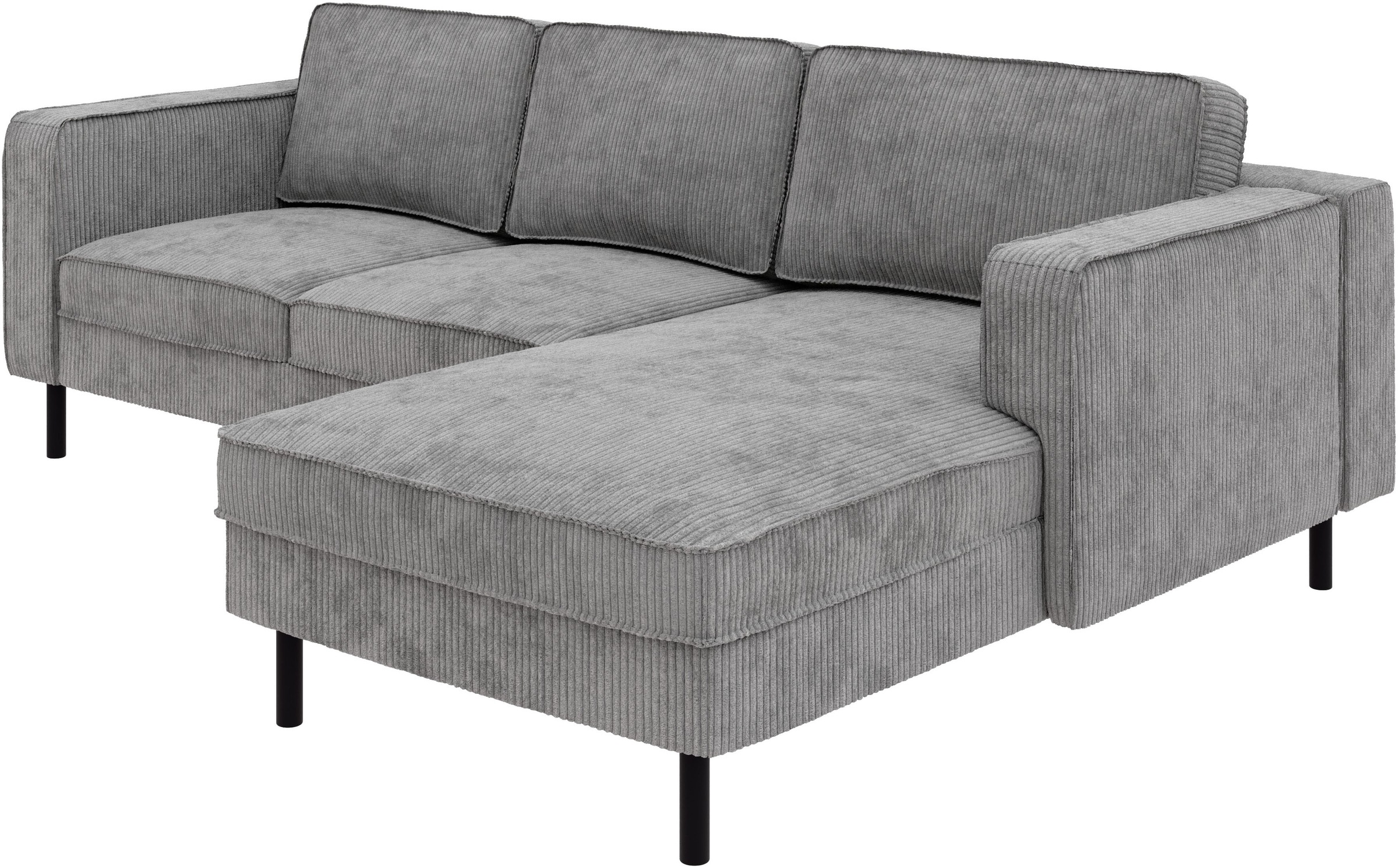 TRENDMANUFAKTUR Ecksofa »Watkins, Couch wahlweise mit Schlaffunktion & Bettkasten, auch in Cord«, Recamiere beidseitig montierbar, OTTOs Choice, Breite 232 cm