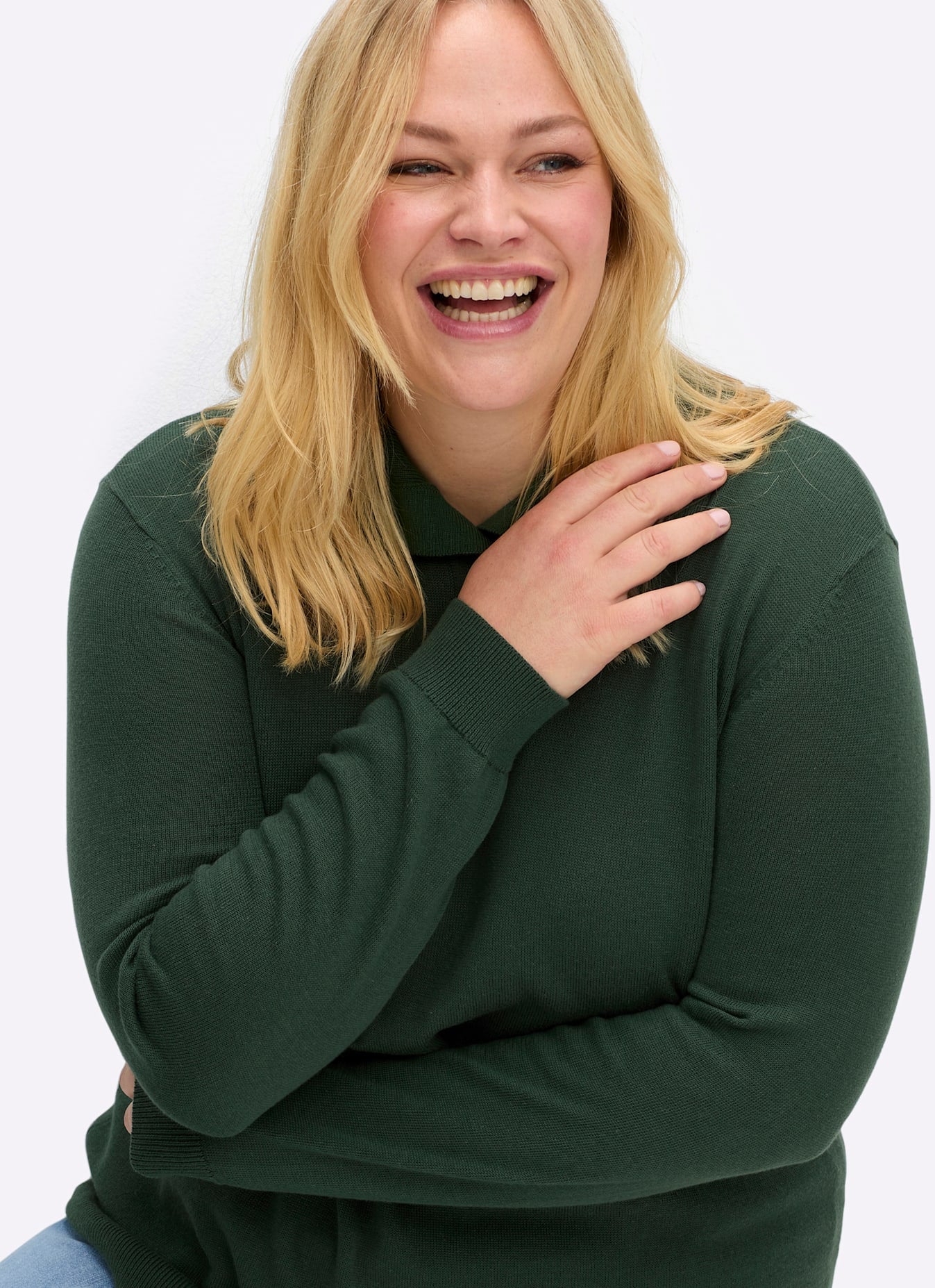 Sheego Rollkragenpullover »Pullover«