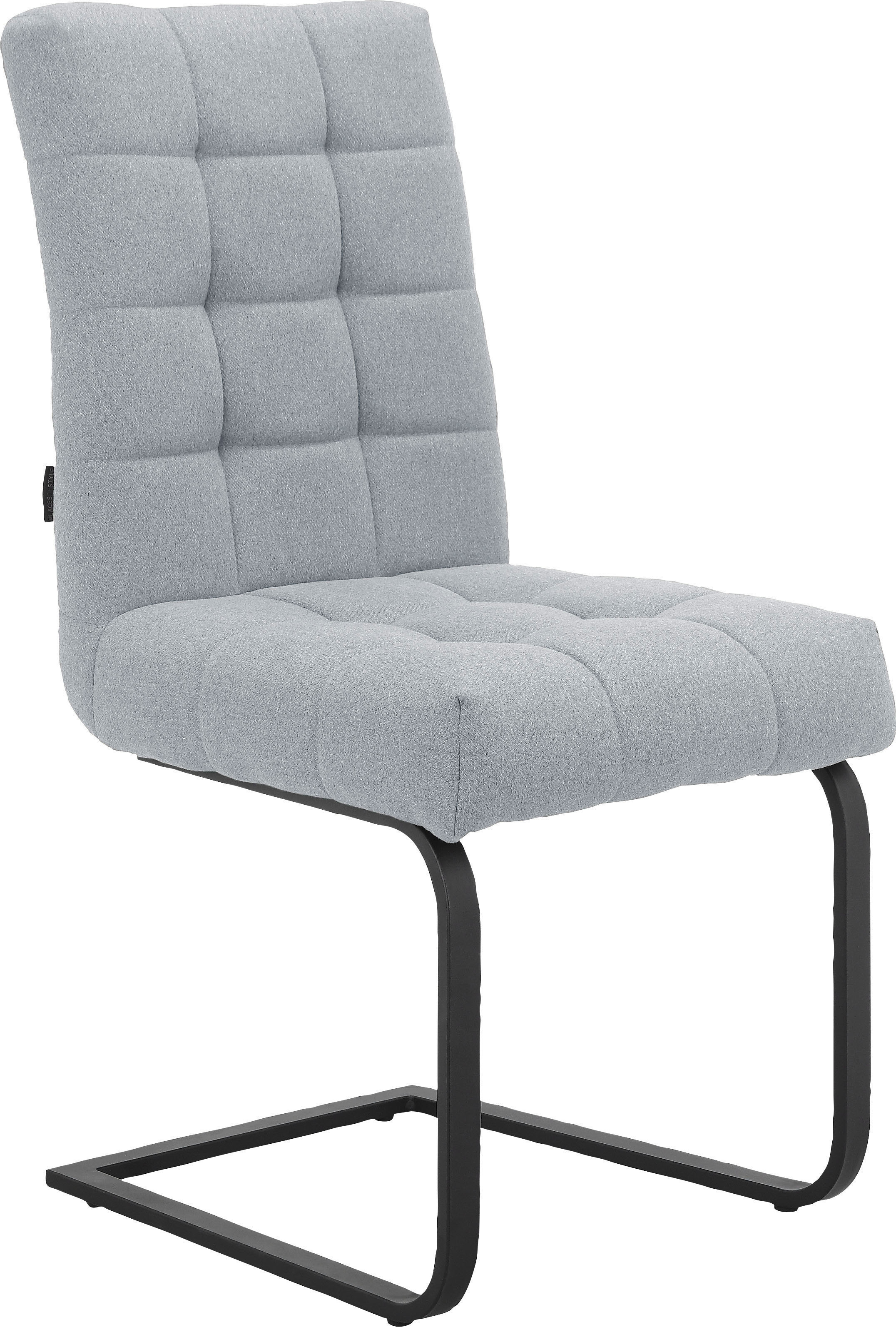 OTTO home Esszimmerstuhl "Nanaimo" () 2 Stk.Stoff recyceltes Polyester, Sitz und Rücken gepolstert, Sitzhöhe 49 cm