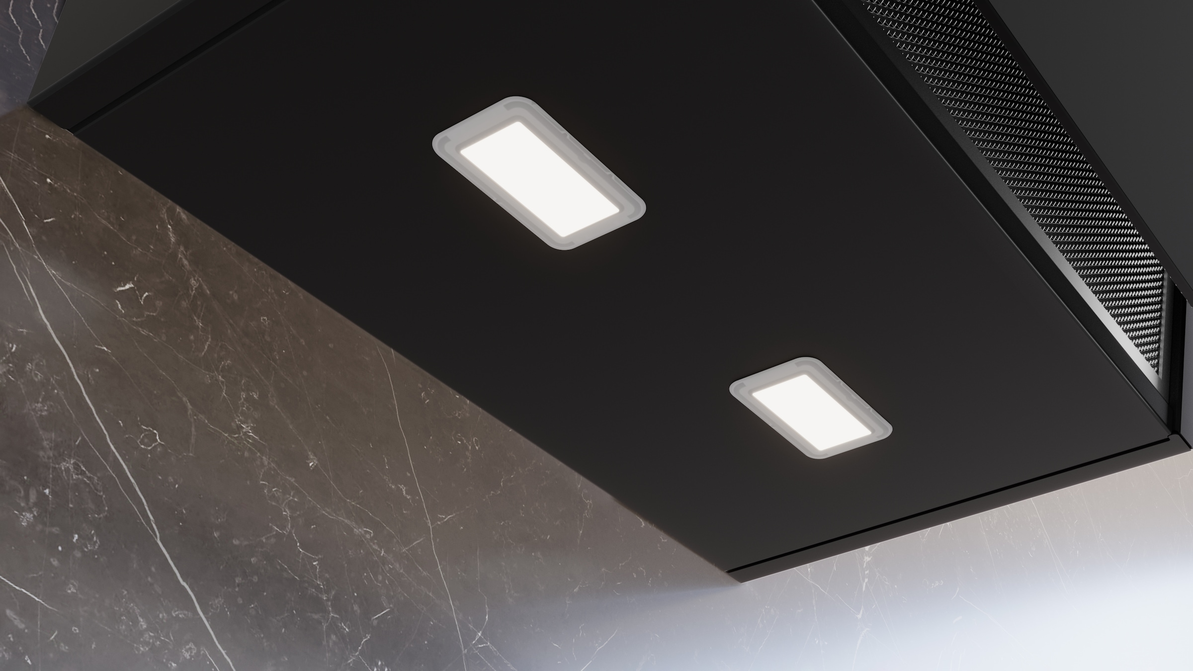 SIEMENS Kopffreihaube »LC85KDF61« Serie iQ300 LED-Beleuchtung und Doppelfiltersystem für frische Küchenluft