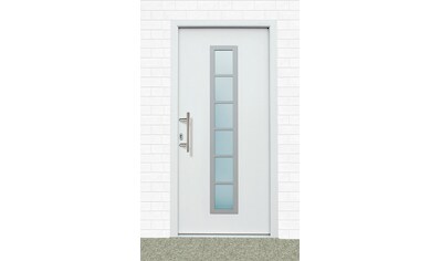 KM Zaun Haustür »A04«, BxH: 98x208 cm, weiß, in 2 Varianten kaufen
