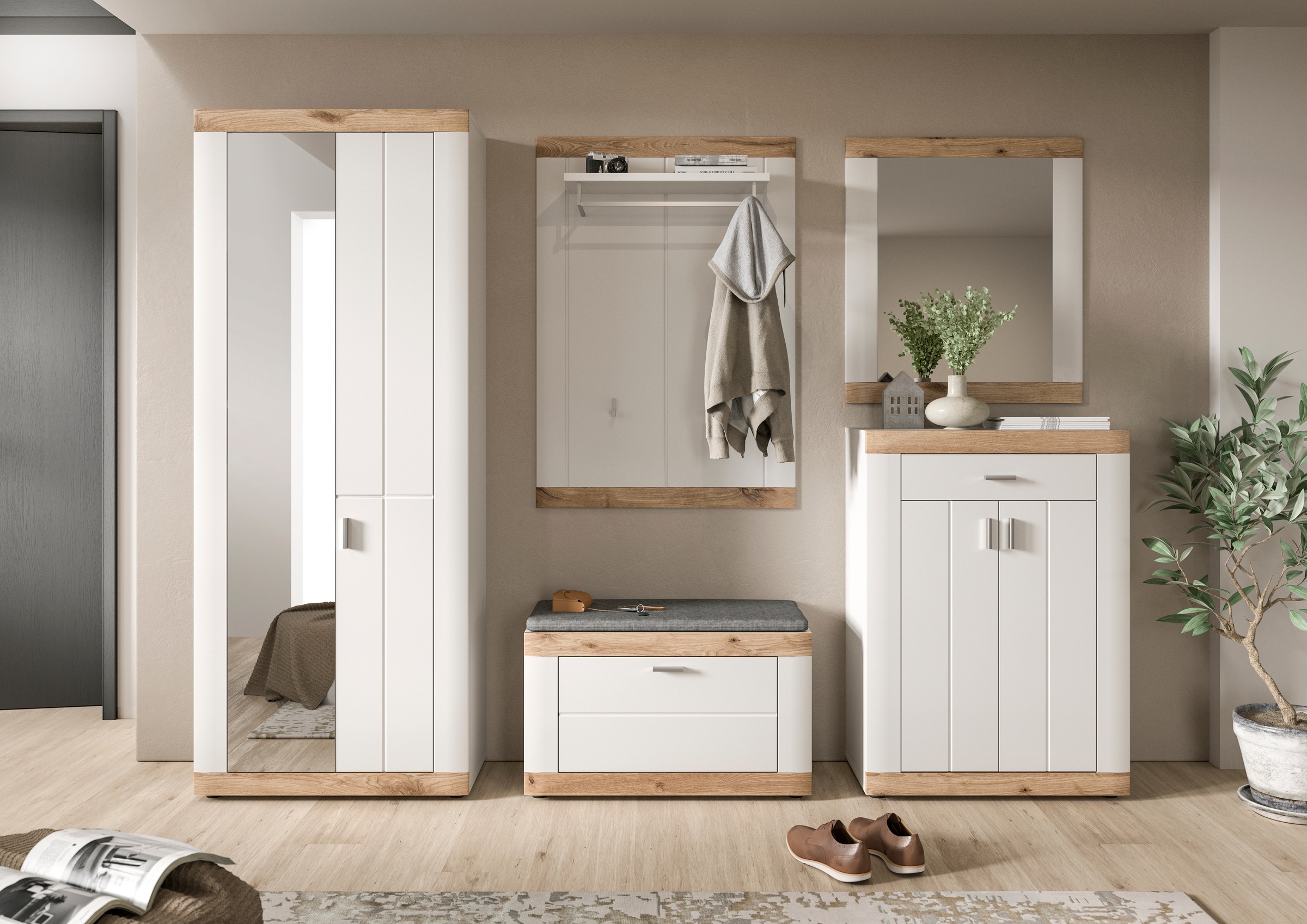 Home affaire Garderobenspiegel "Landsby", Breite ca. 73 cm günstig online kaufen