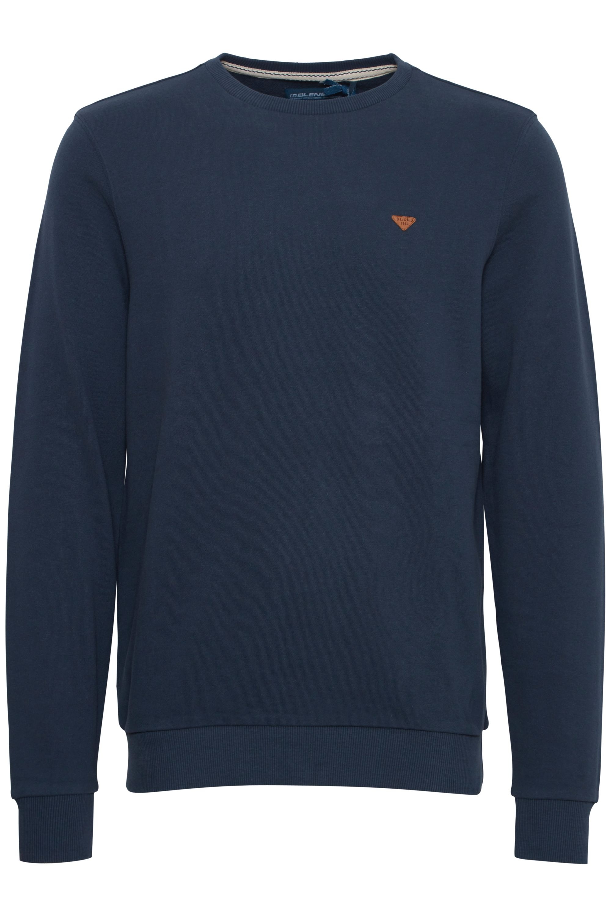 Blend Rundhalspullover "BHLobs" Klassischer Sweatpullover mit Rundhalsaussc günstig online kaufen