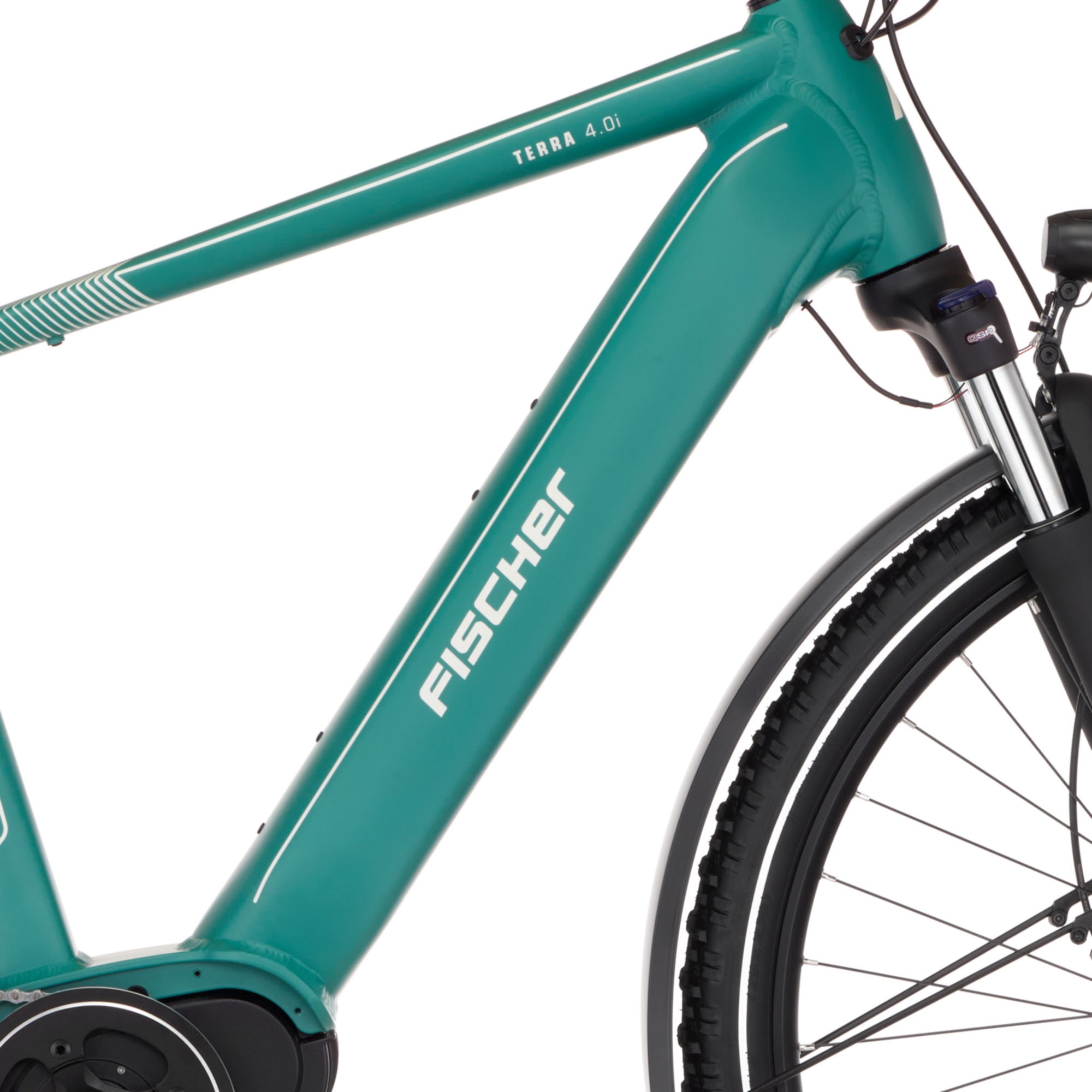 FISCHER Fahrrad E-Bike »TERRA 4.0i 630 55«, 10 Gang, Shimano, CUES, (mit Akku-Ladegerät-mit Werkzeug)