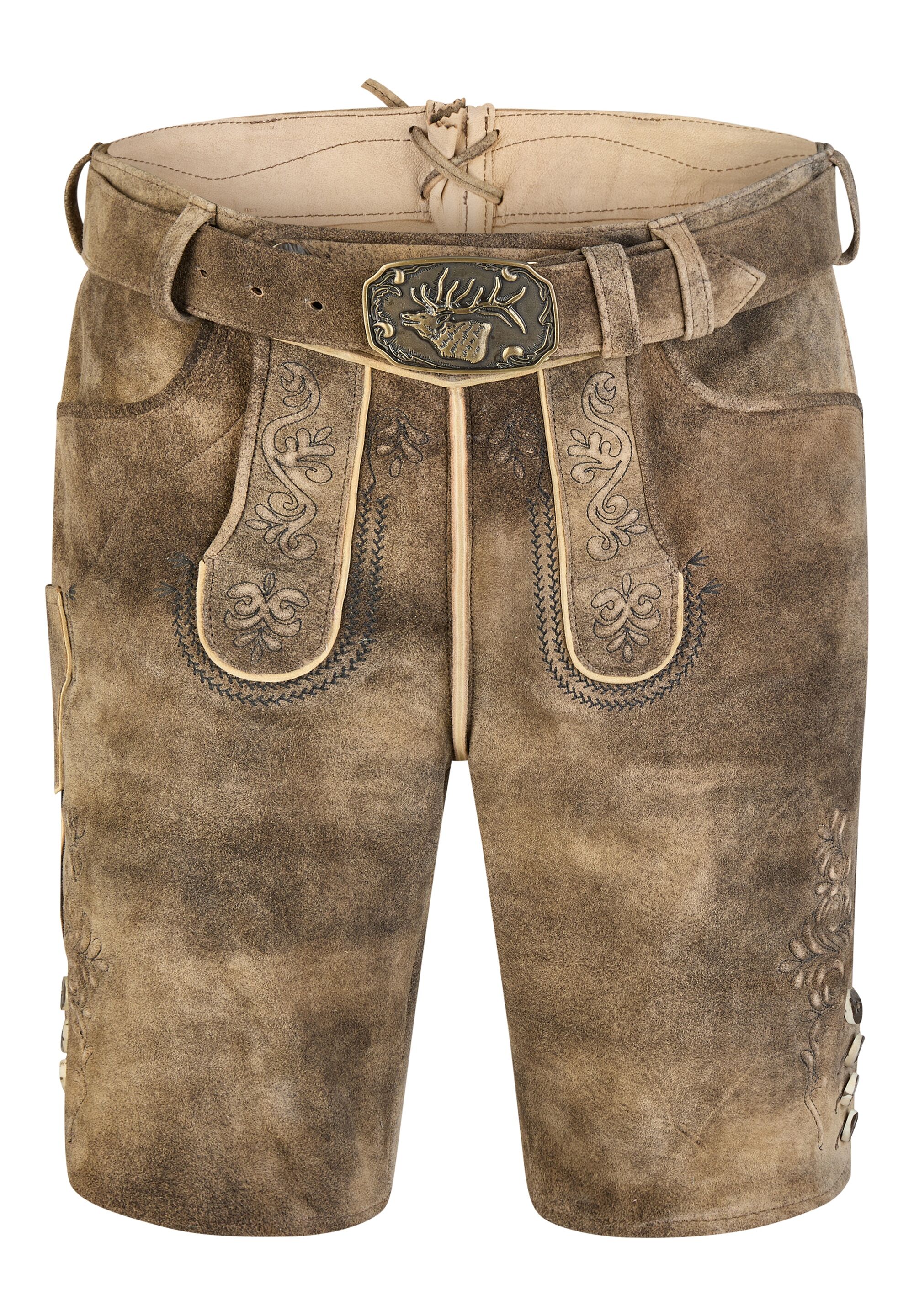 Spieth & Wensky Lederhose "Herford" hochwertige Verarbeitung