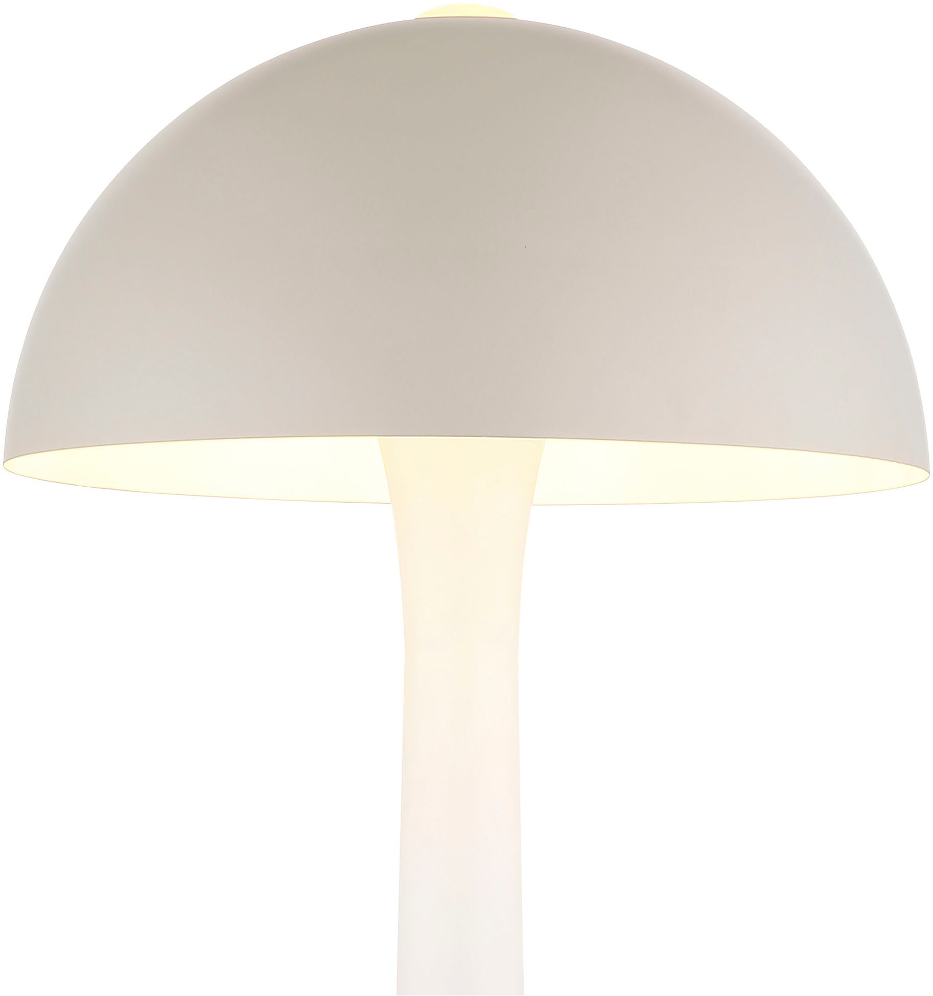 GLOBO LIGHTING Stehlampe »MERLIN« E27 1 Stk. warmweiß - kaltweiß Stehlampe mit Pilzschirm