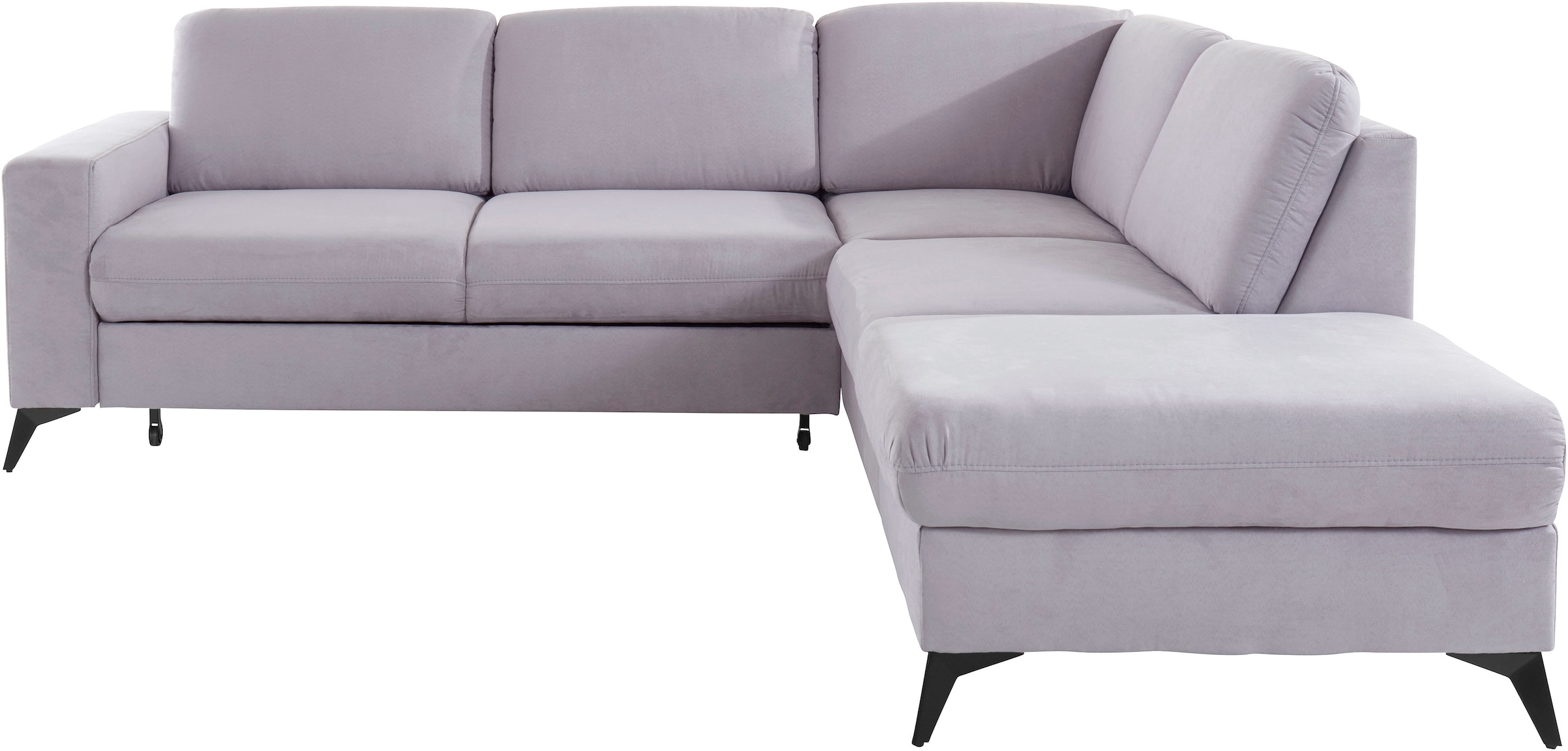 Home affaire Ecksofa "Lolland L-Form" Wahlweise mit Bettfunktion und Staura günstig online kaufen