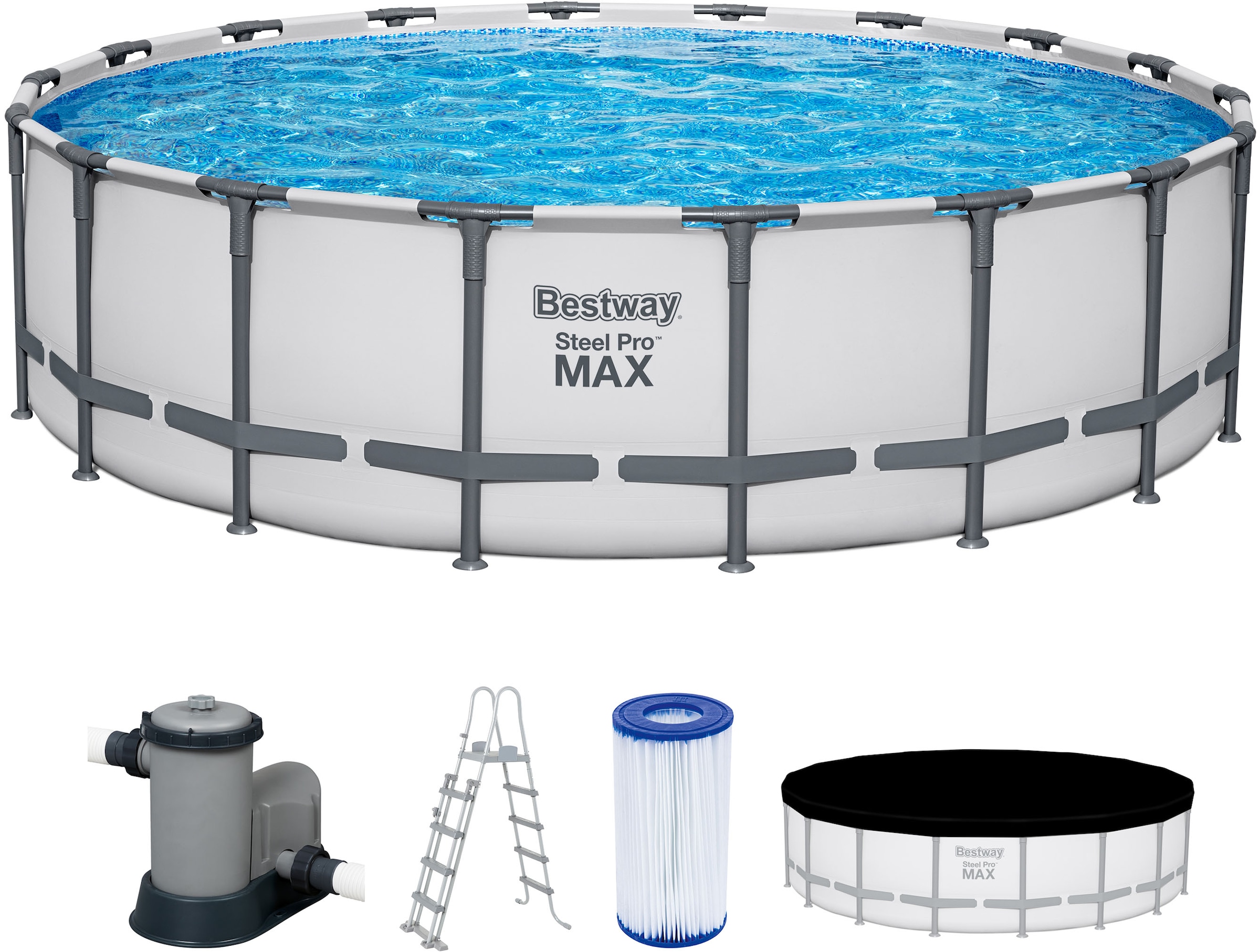 Bestway Framepool »Steel Pro MAX™« (Set) ØxH: ...