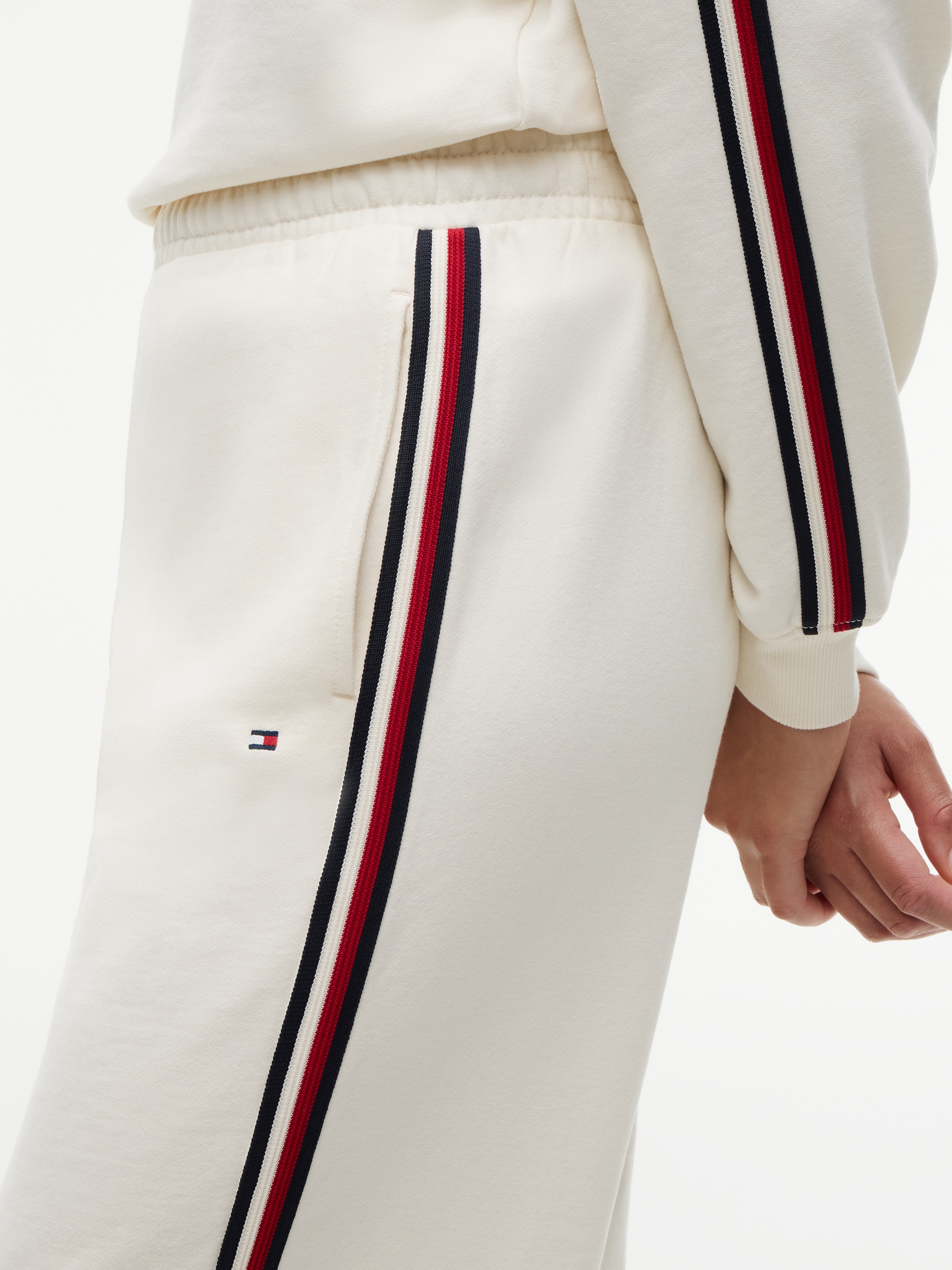 Tommy Hilfiger Underwear Jogginghose »WIDE LEG JOGGER«  Global Stripe seitlich, mit weitem Bein