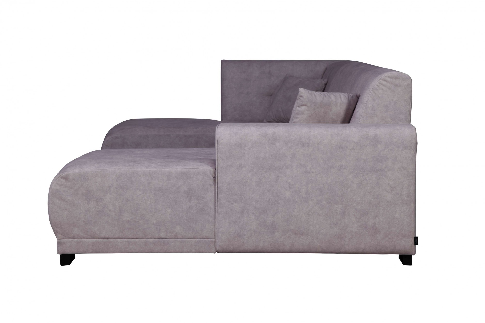 Home affaire Wohnlandschaft »Langeland U-Form«, incl. 2 Zierkissen, Recamiere wahlweise links oder rechts
