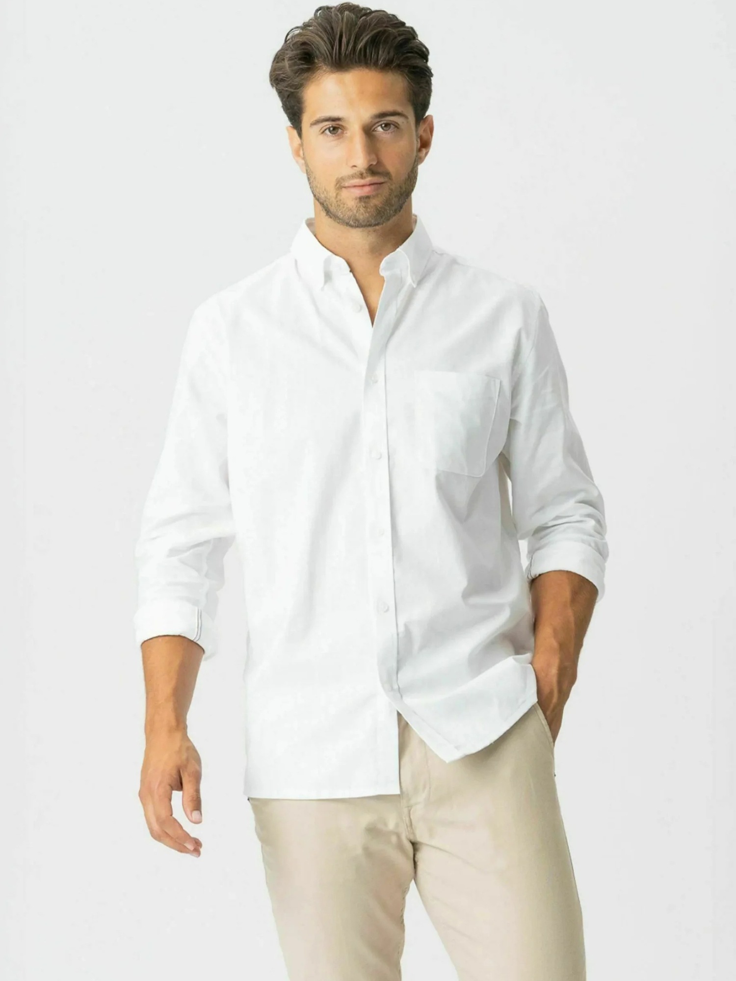 TeeShoppen Langarmhemd "TEESHOPPEN Shirt The Original"