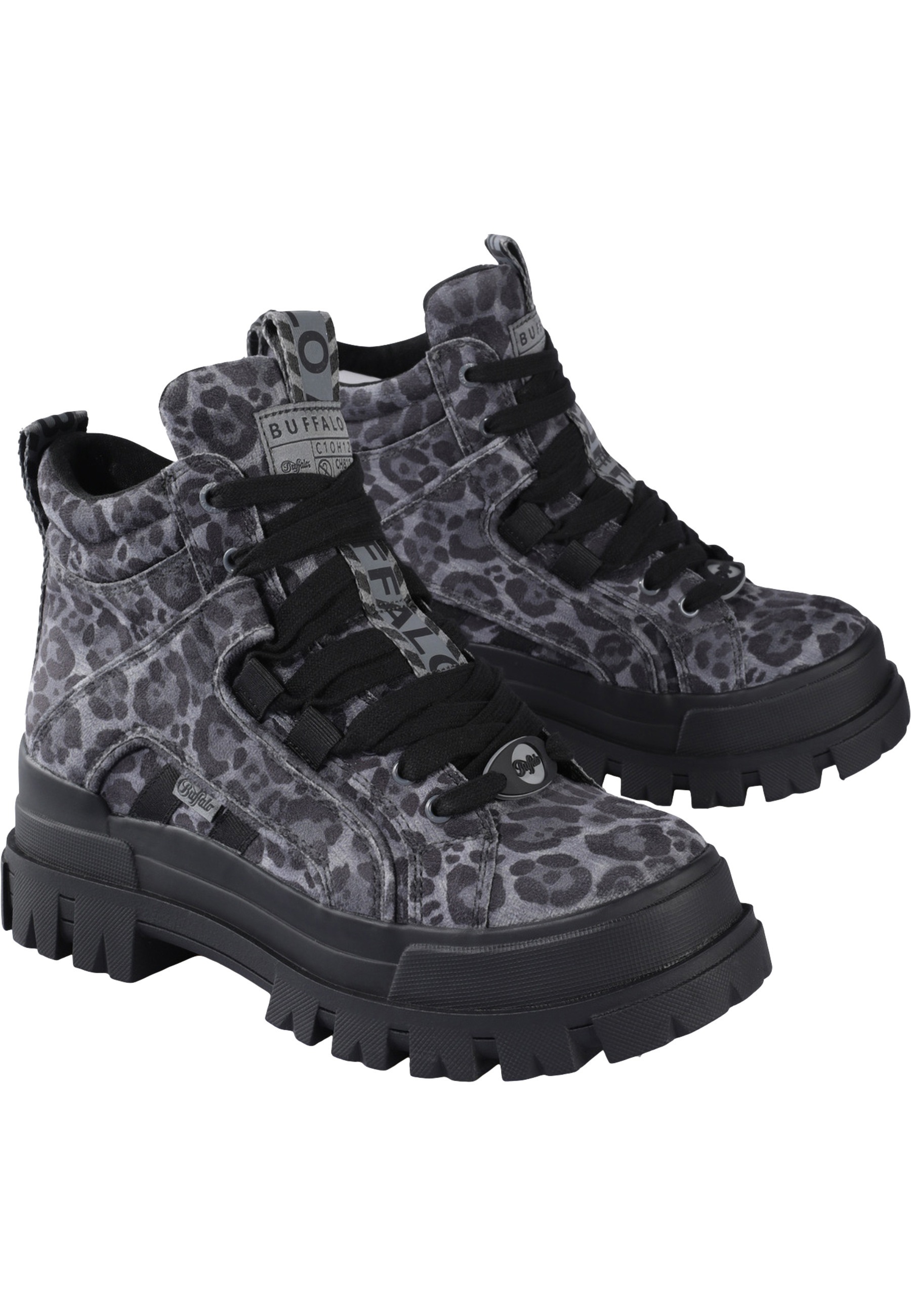 Thumbnail - Buffalo Stiefel "Buffalo Aspha Nc Mid -Vegan Suede"