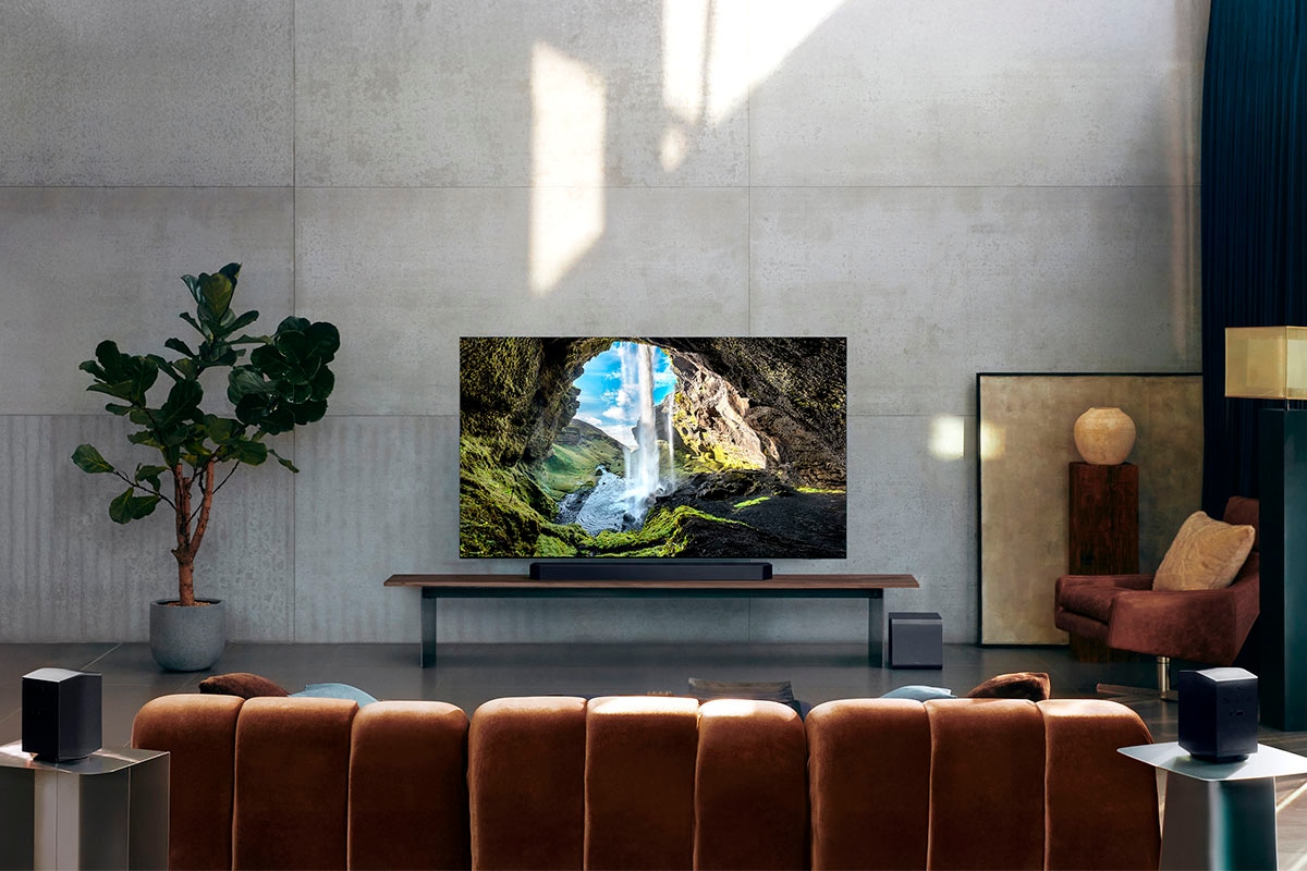 Samsung Soundbar »HW-Q995GF Q-Soundbar«, 11.1.4-Kanal Subwoofer & Rücklautsprecher, Kabellos Dolby Atmos, DTS:X