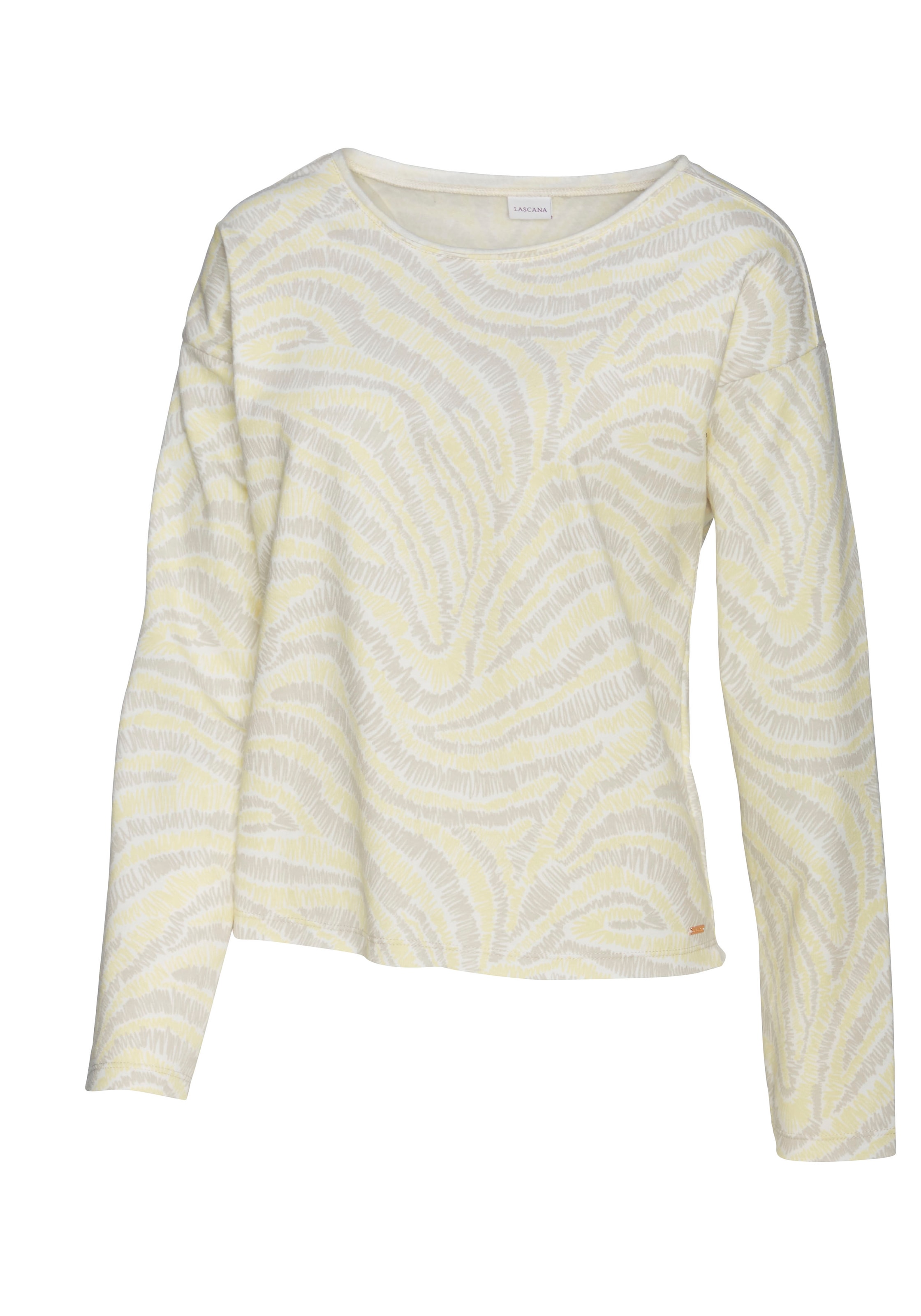 LASCANA Sweatshirt, mit Statement Druck, Loungewear