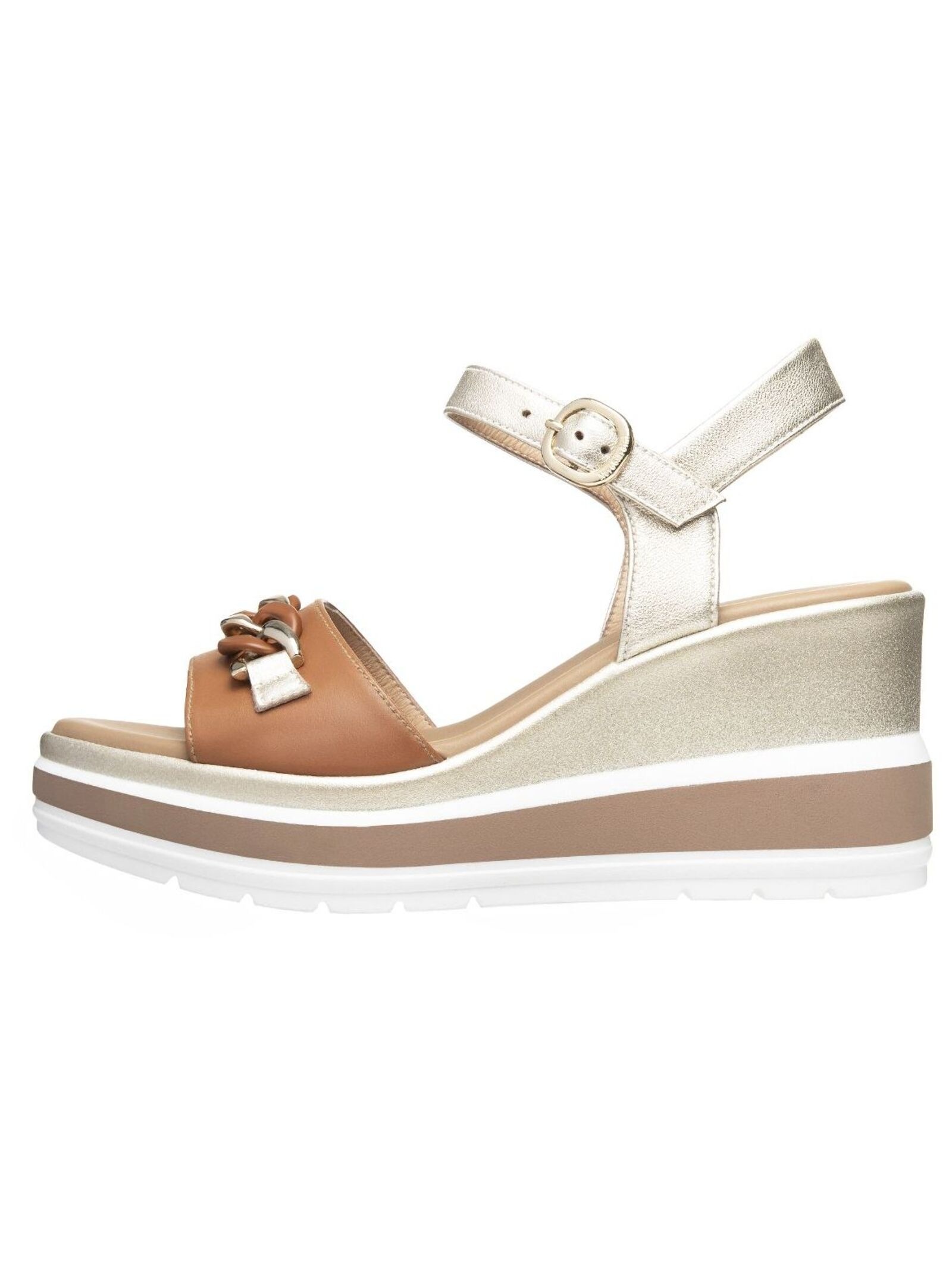 Nero Giardini Keilsandalette »Nero Giardini Sandalen Leder«
