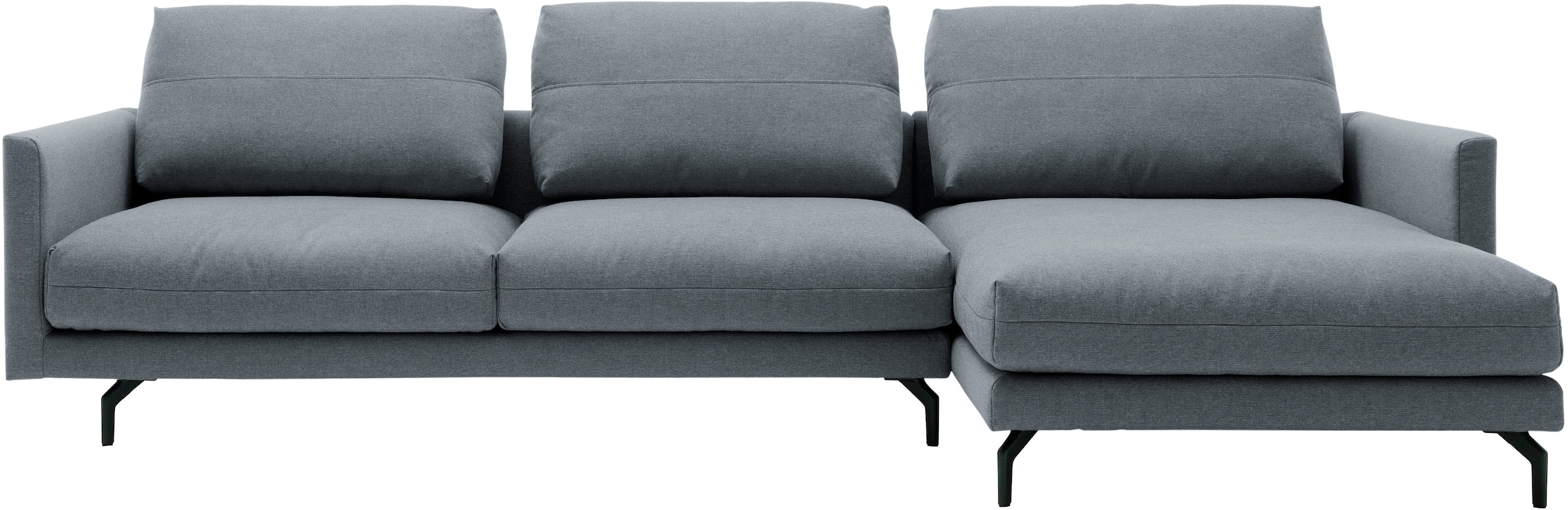 Creation BY ROLF BENZ Ecksofa "CR.414, Designecksofa, Polsterecke, Breite 300cm, L-Form" wahlweise aus feinstem Rindsleder oder hochwertigem Chenille