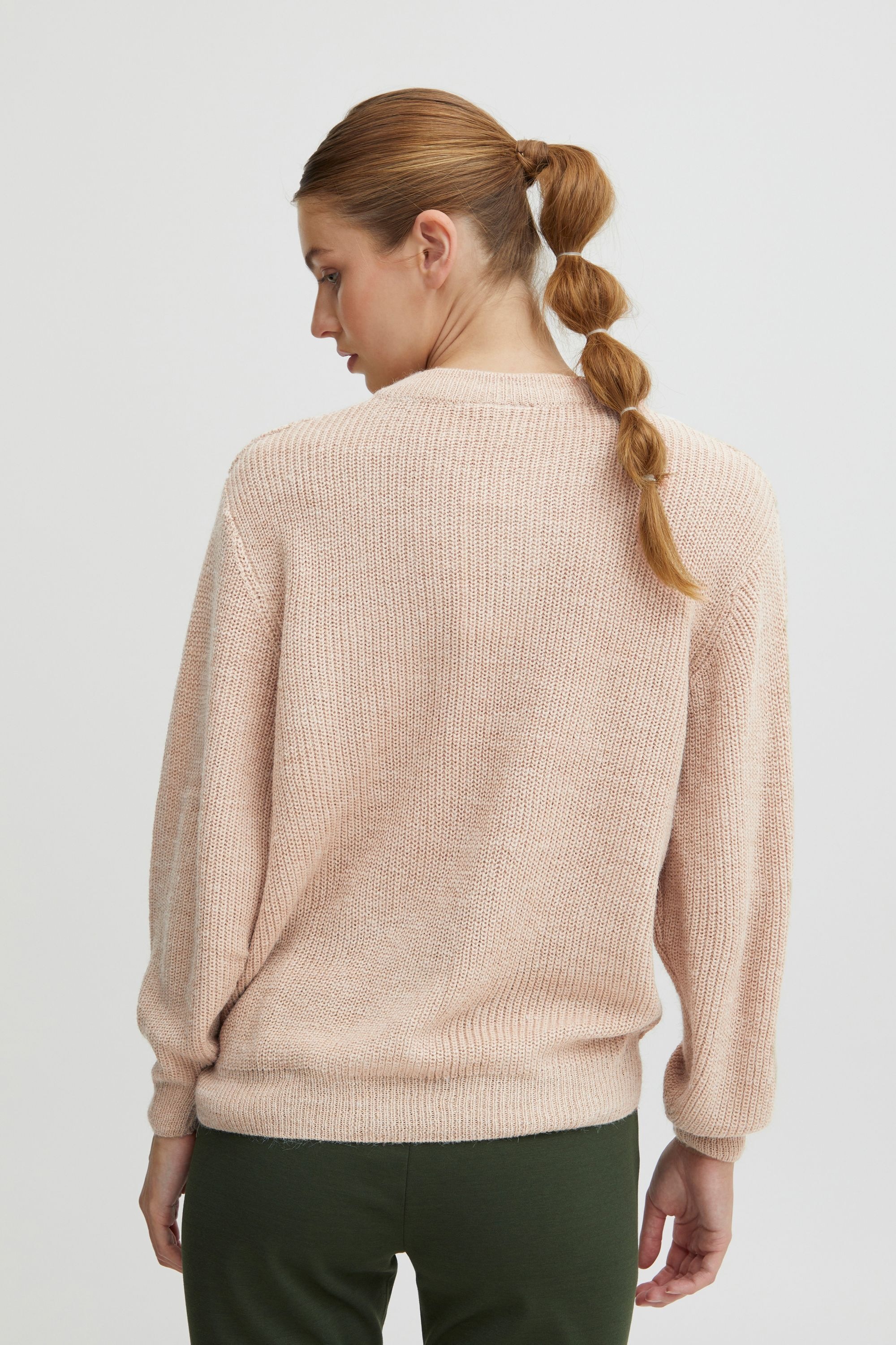 Ichi Strickfleece-Pullover »Strickpullover IHNovo«