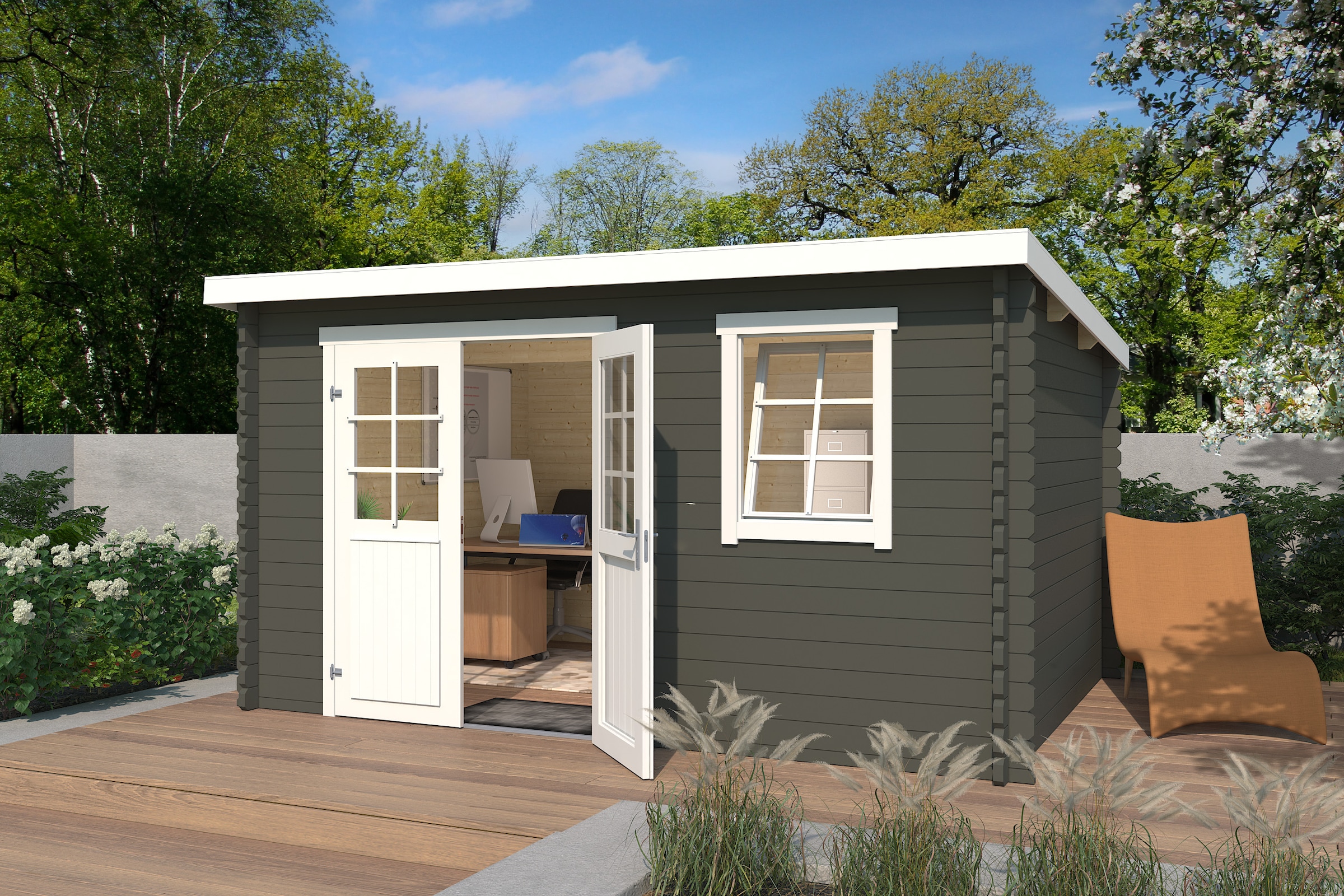 Nordic Holz Gartenhaus "Amira 275" günstig online kaufen