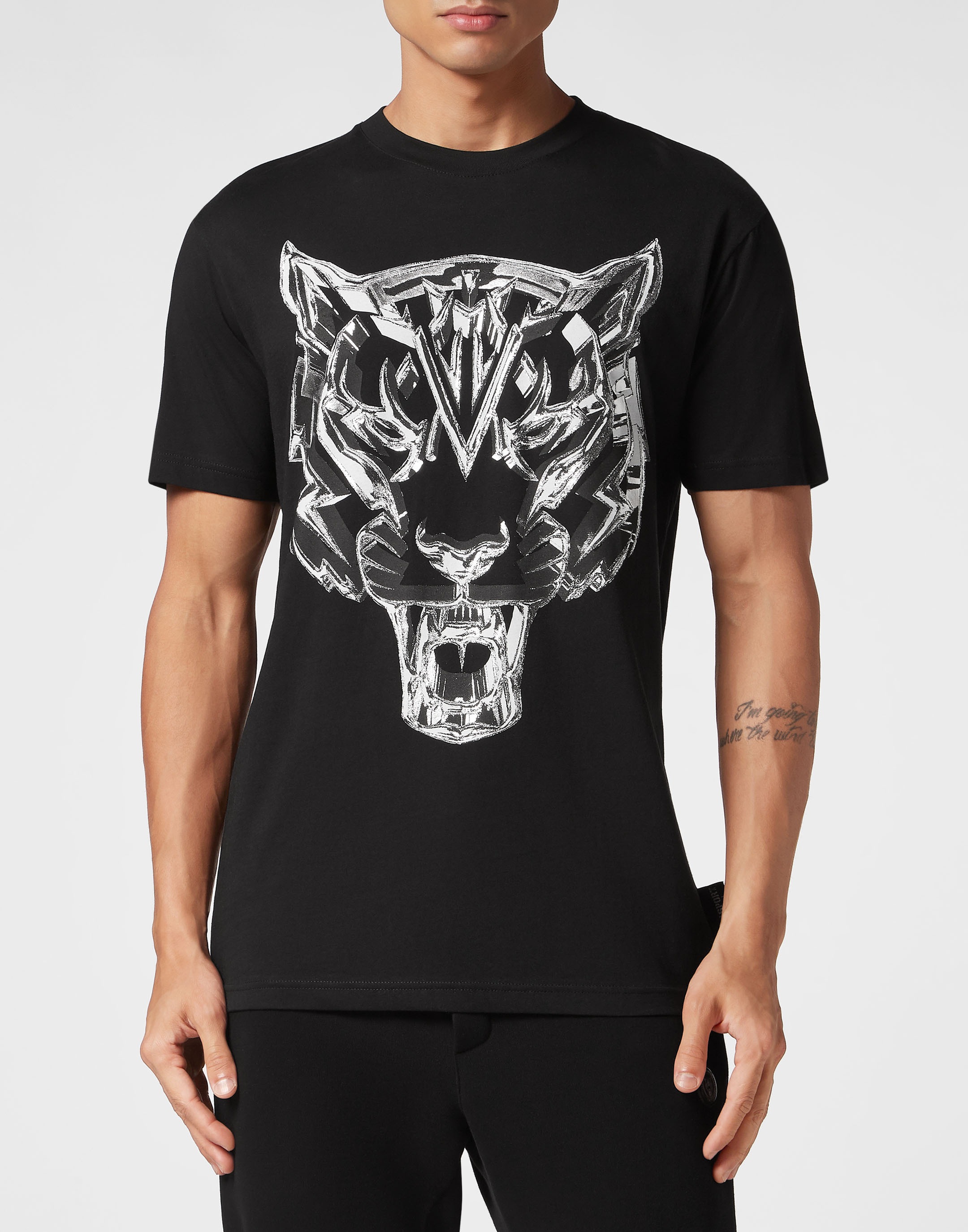 PLEIN SPORT T-Shirt "Chrome Tiger" günstig online kaufen