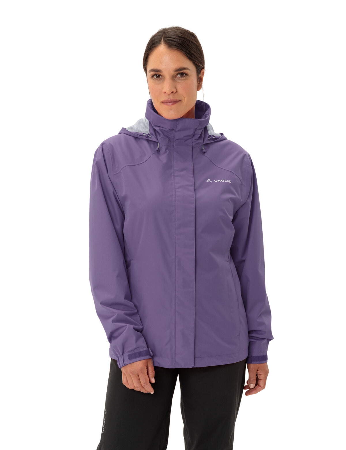 VAUDE Fahrradjacke "Womens Escape Bike Light Jacket" mit Kapuze für Radsport, Wandern und Nordic Walking, wasserabweisend, winddicht