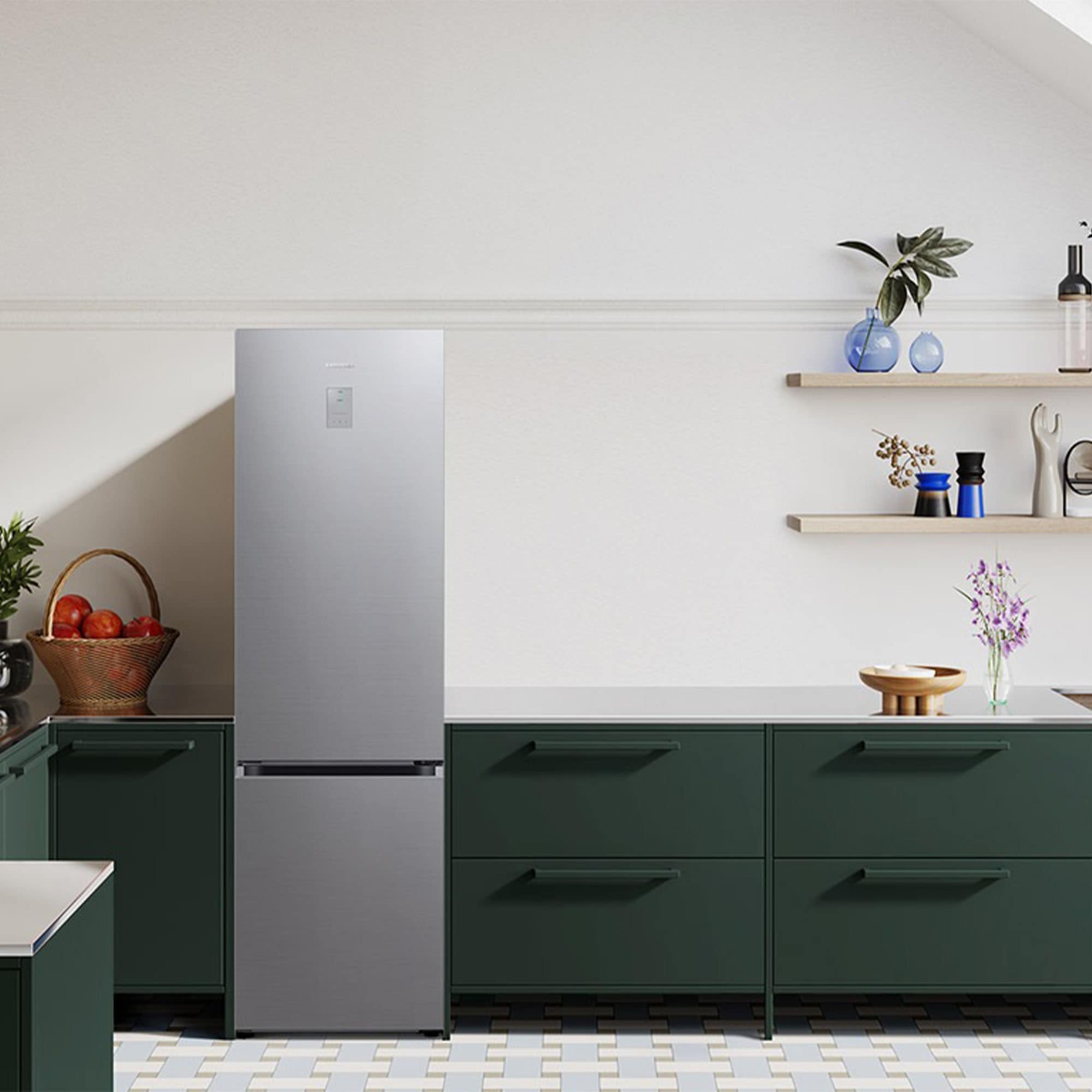 Samsung Kühl-/Gefrierkombination 8000 Serie »RL38C776ASR« 203 cm hoch 59,5 cm breit