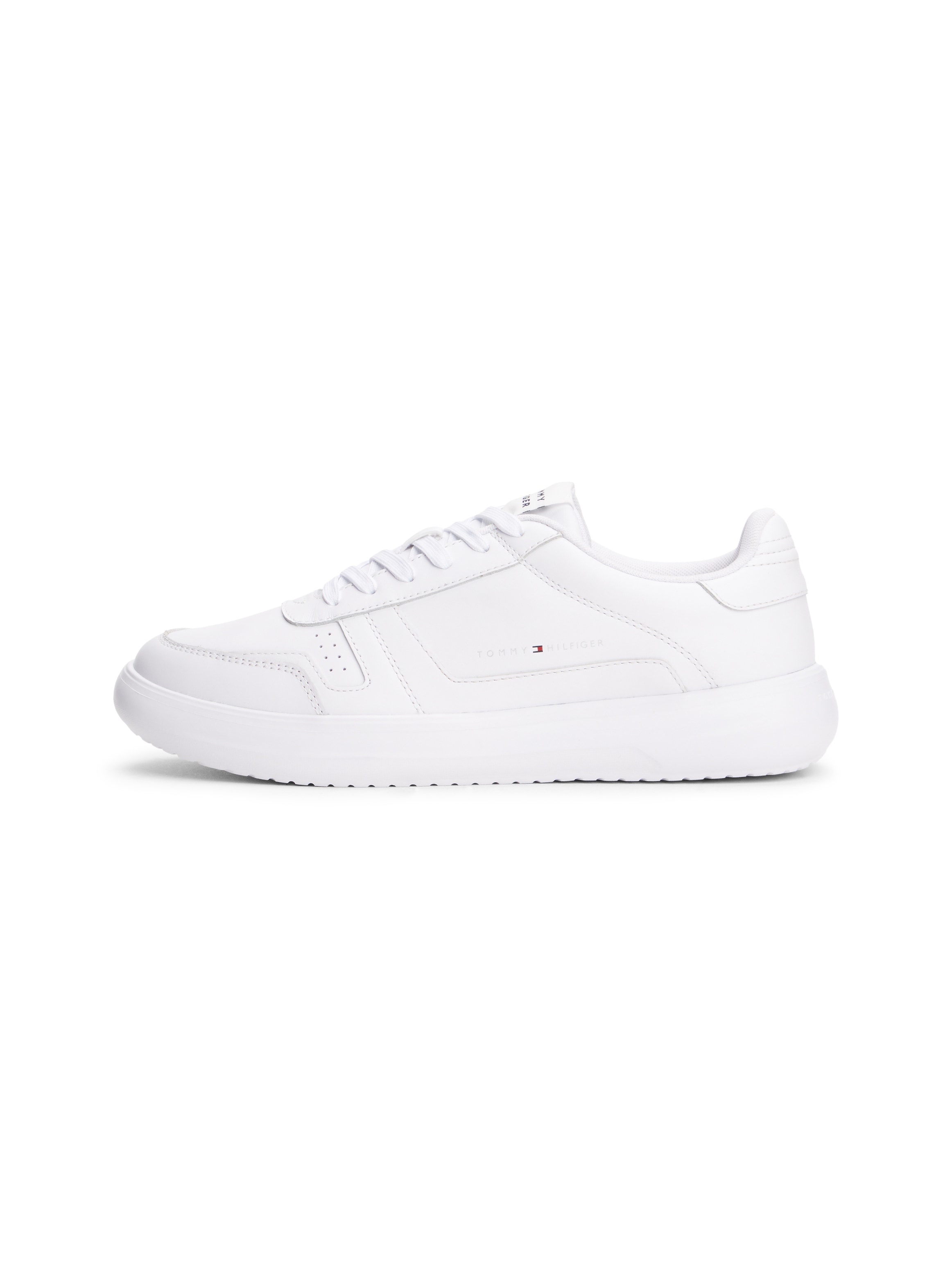 Tommy Hilfiger Sneaker »MODERN LIGHTCUP LTH«, Freizeitschuh, Halbschuh, Schnürer, Logoaufnäher an der Schuhzunge
