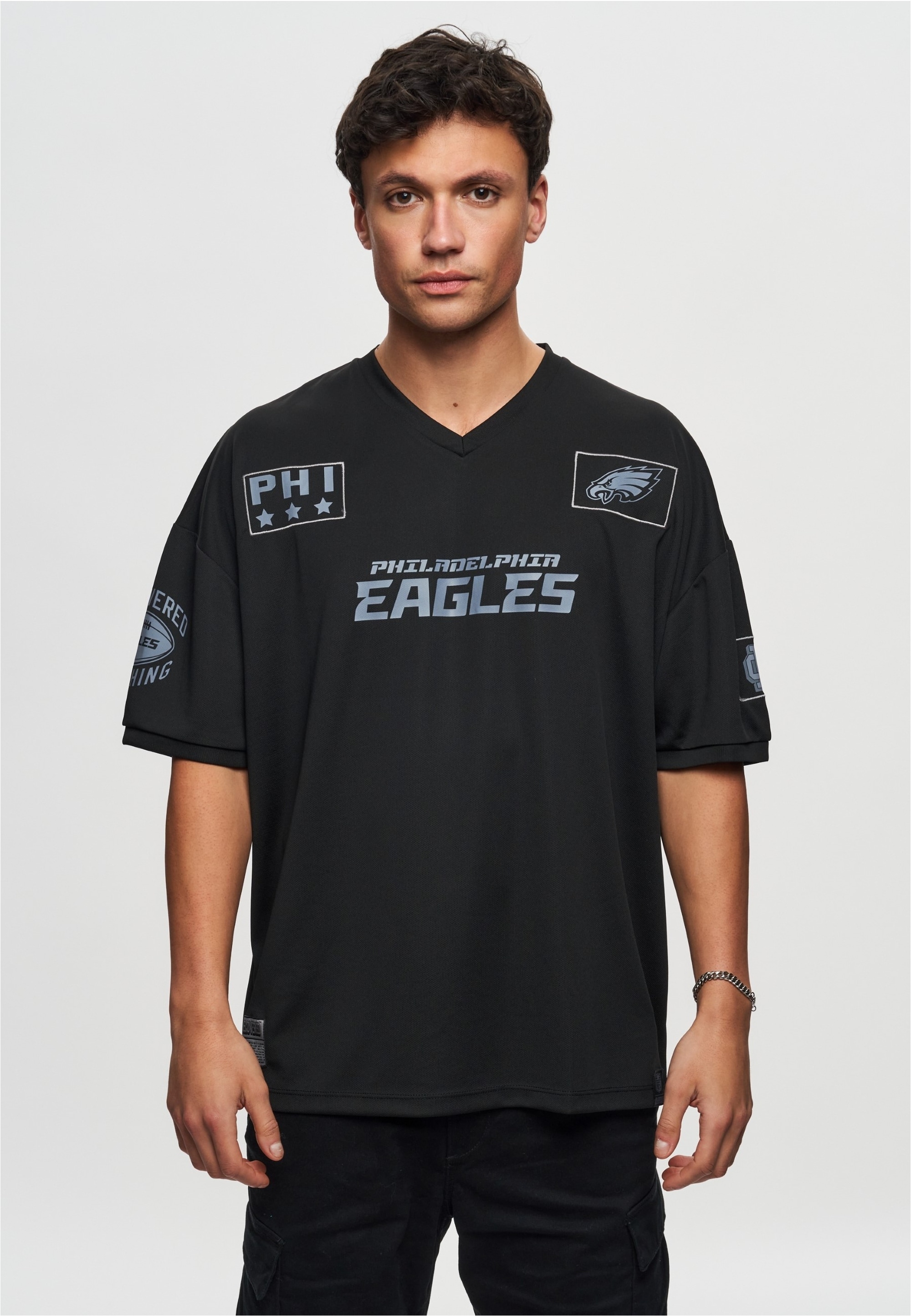 Recovered T-Shirt "NFL Eagles PHI 33 Oversized", im lockeren Schnitt günstig online kaufen