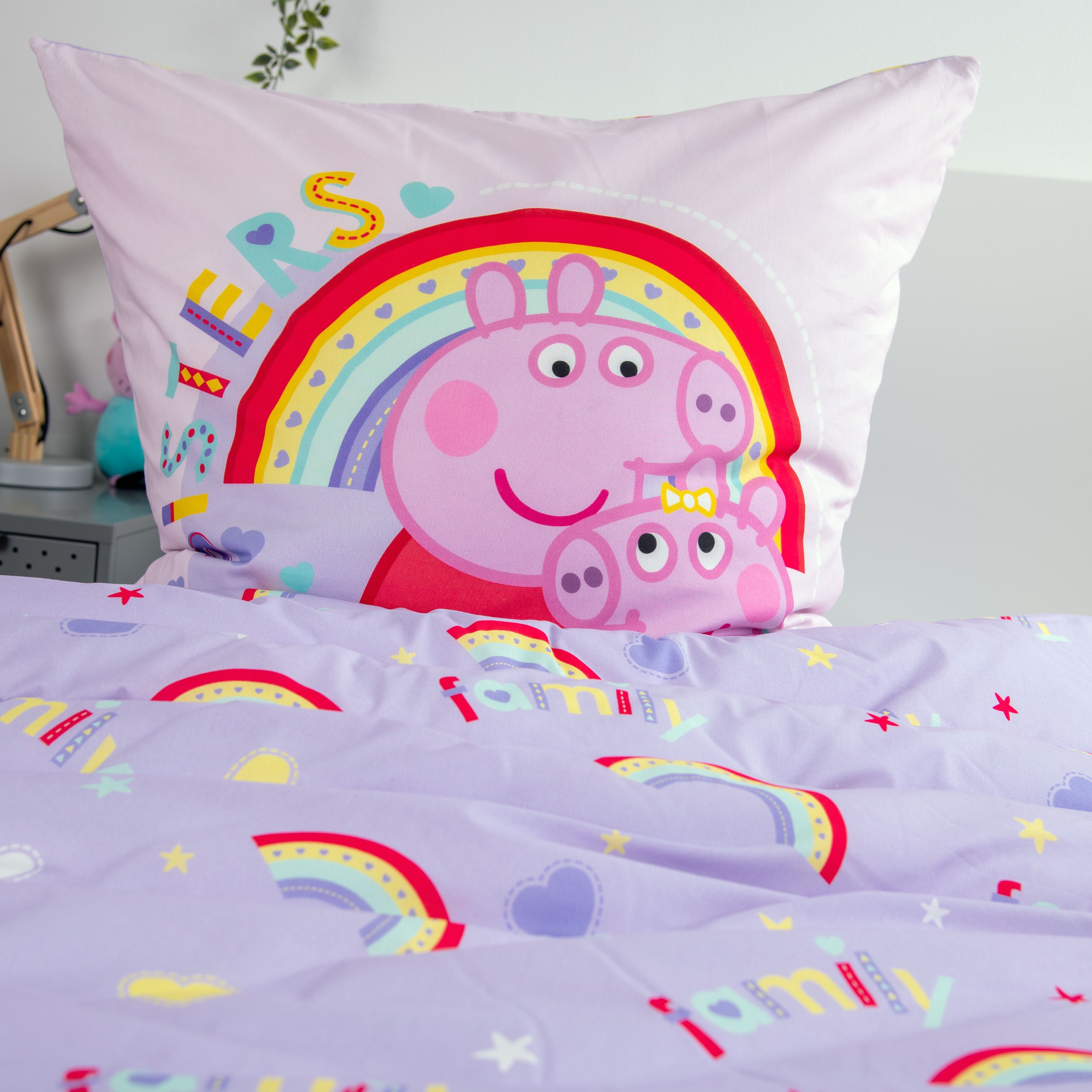 Peppa Pig Bettwäsche »Peppa Pig«, Wendebettwäsche