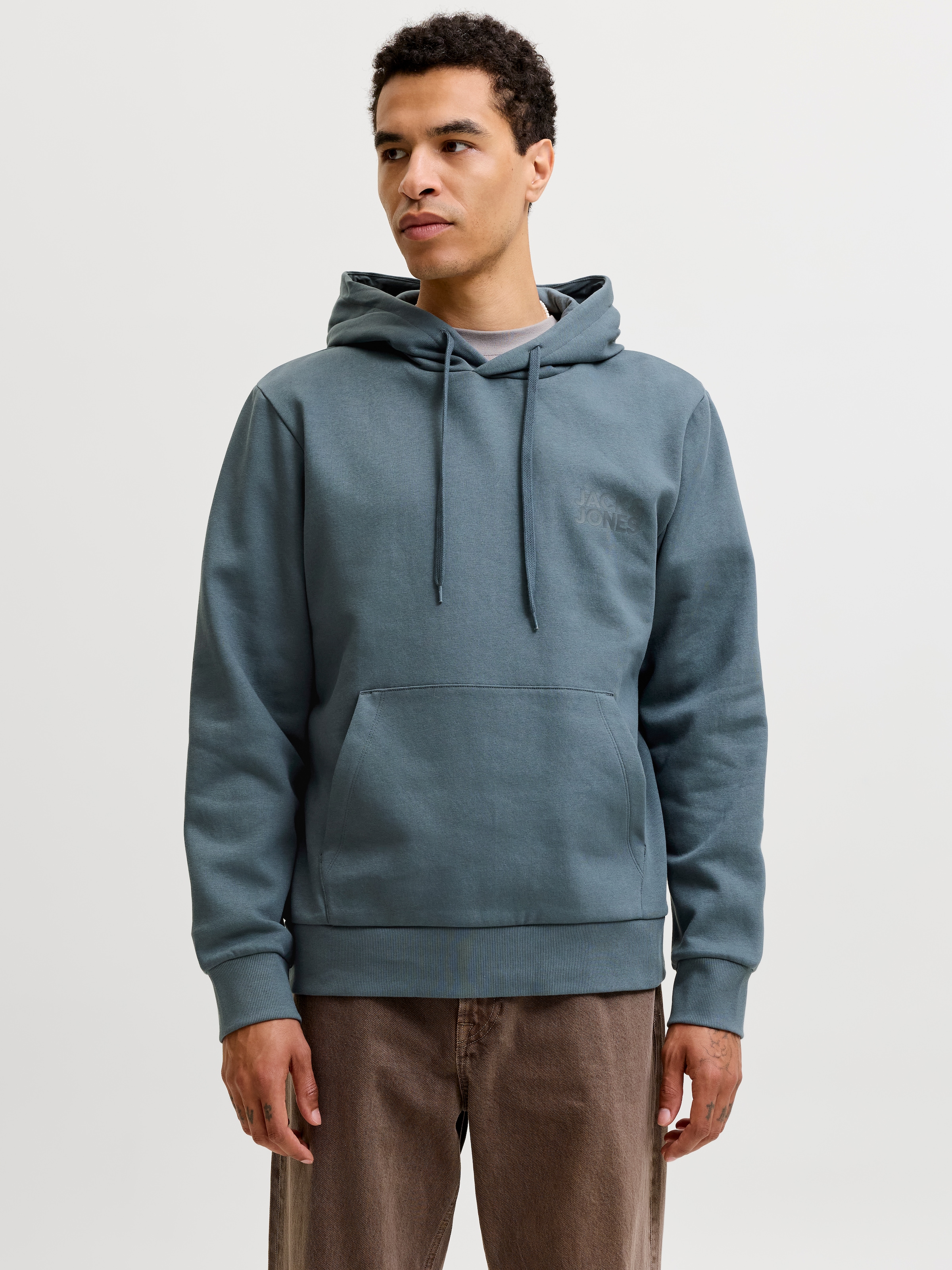 Jack & Jones Kapuzensweatshirt »JJECORP LOGO SWEAT HOOD NOOS«, Baumwollmischung, regular fit
