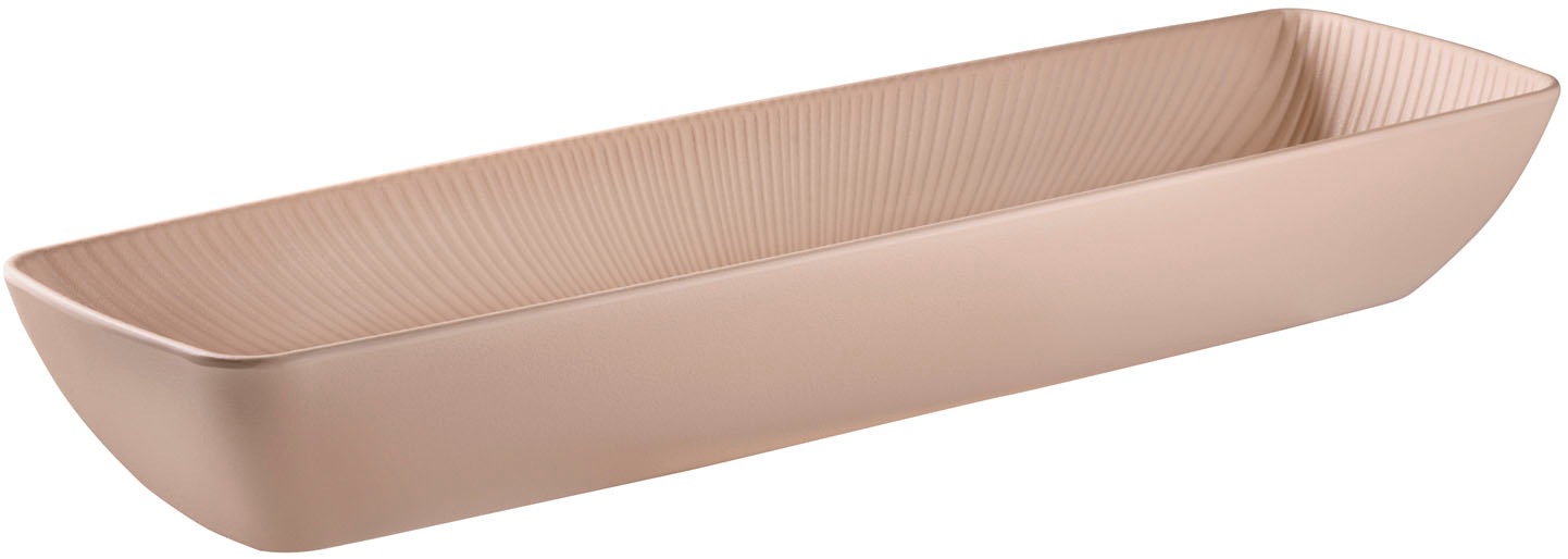 APS Schale "Schüssel "NERO", 3,5 Liter, 53 x 16,2 cm, Höhe 7,5 cm", Ø 16,2cm, beige, Schüsseln, aus Melamin