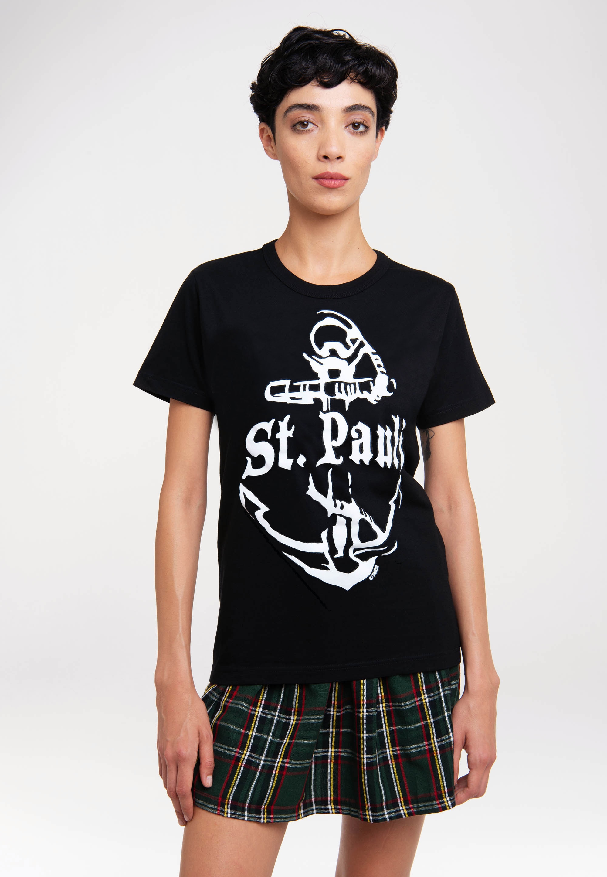 LOGOSHIRT T-Shirt "St. Pauli", mit coolem St. Pauli-Print günstig online kaufen