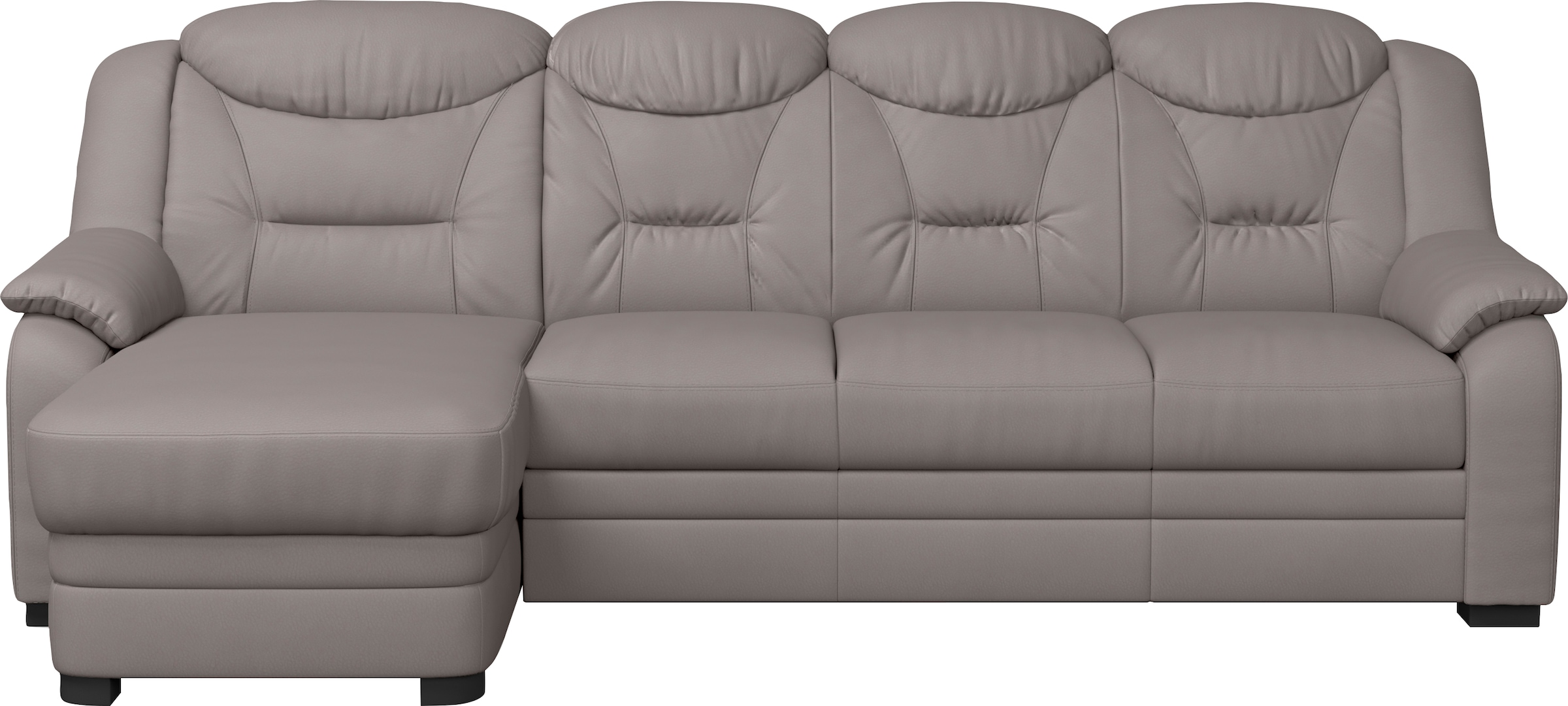 COTTA Ecksofa "Marcus L-Form" wahlweise mit Schlaffunktion