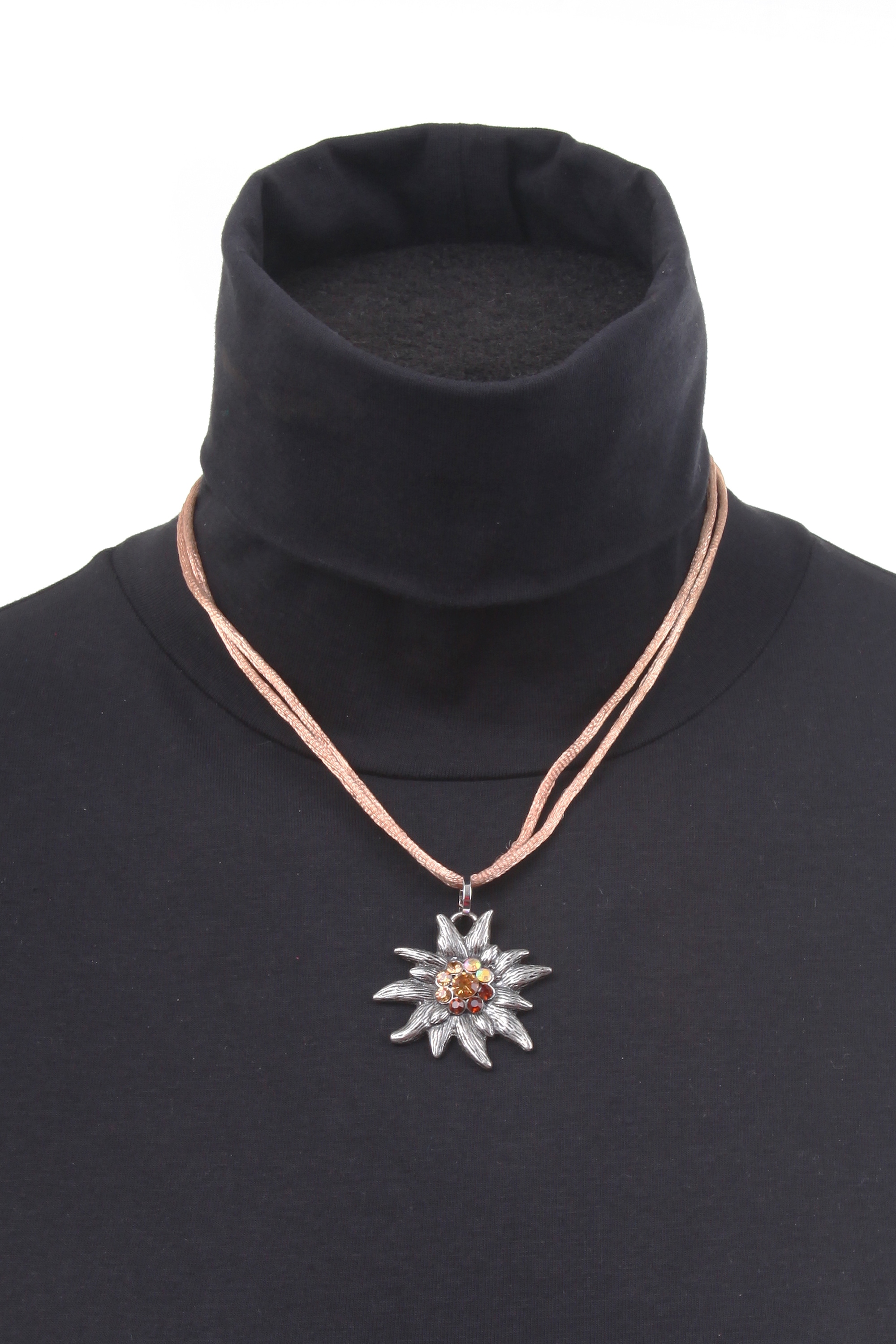 Allgäu Rebell Collier »Maria« mit Edelweiß