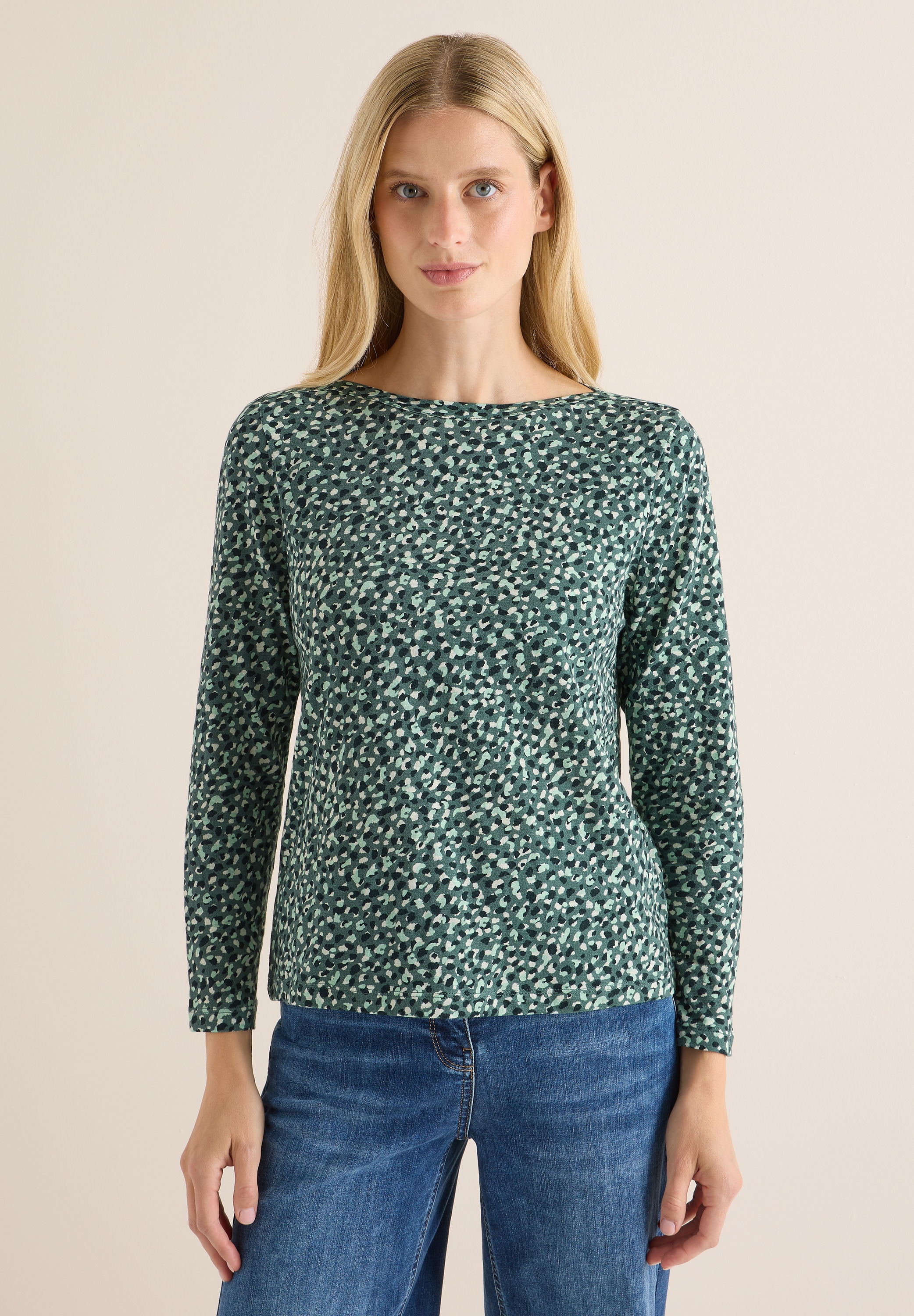 Cecil Langarmshirt, aus reiner Baumwolle günstig online kaufen