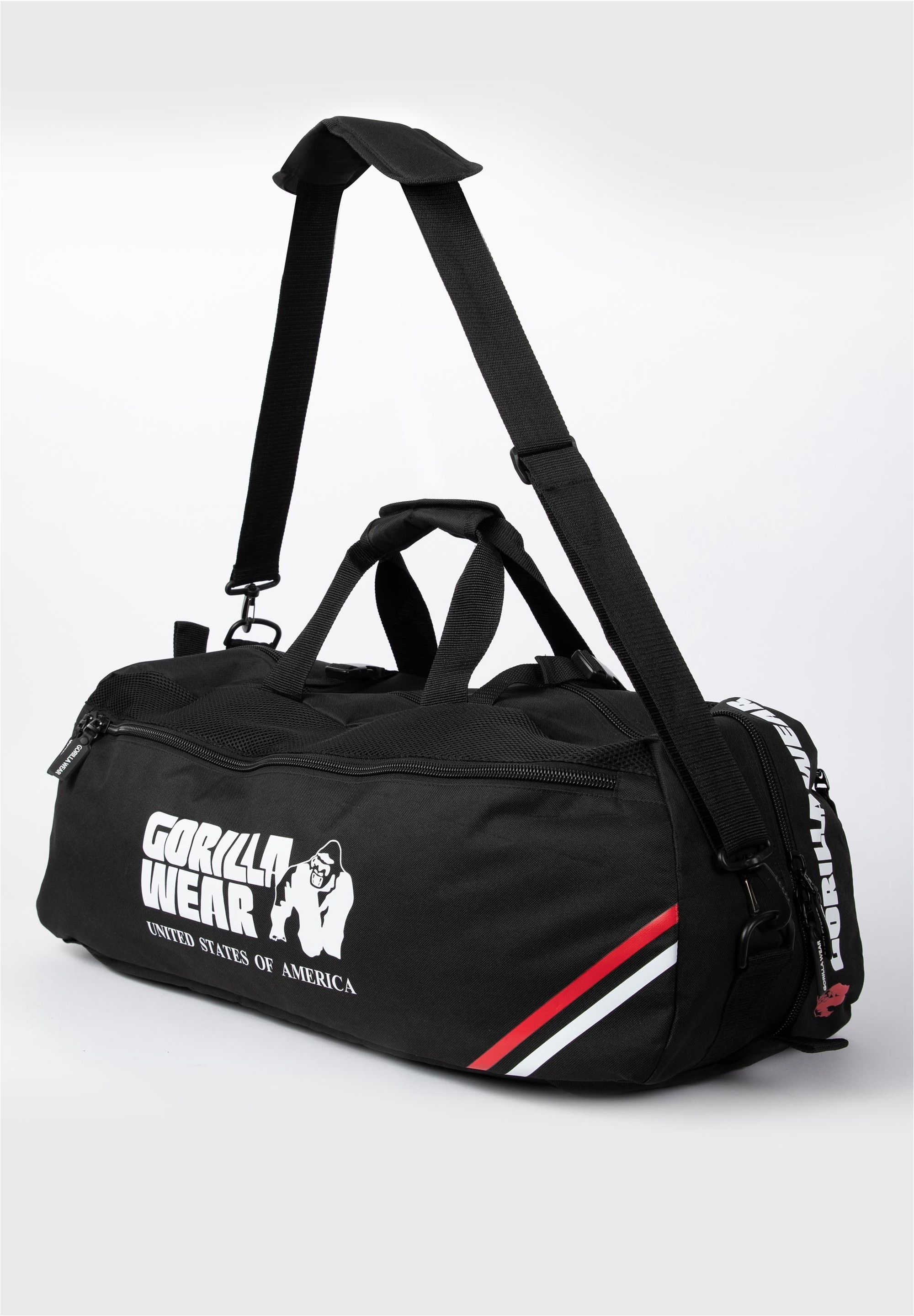 Gorilla Wear Sporttasche »Norris«, mit verstellbaren und abnehmbaren Gurten