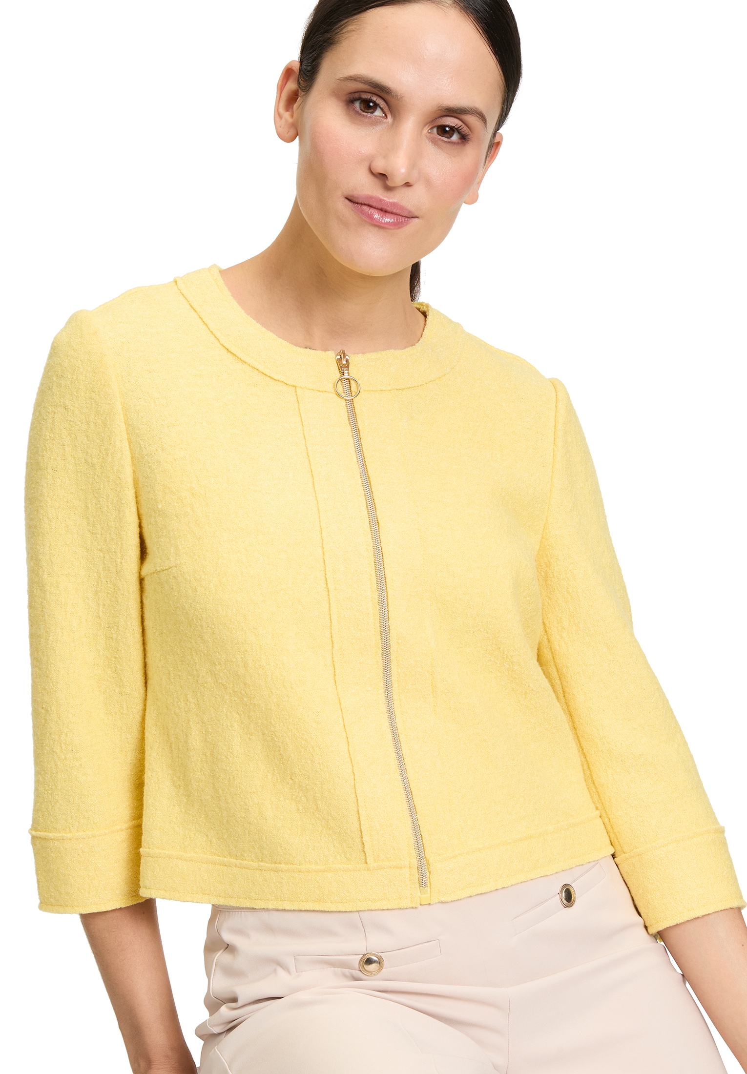Betty Barclay Jackenblazer »Betty Barclay Damen Blazer-Jacke mit 3/4 Arm«, Material