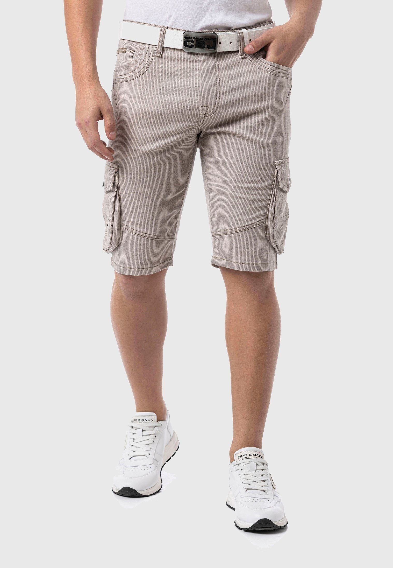 Cipo & Baxx Stoffhose "Hosen", im Streifen-Look günstig online kaufen