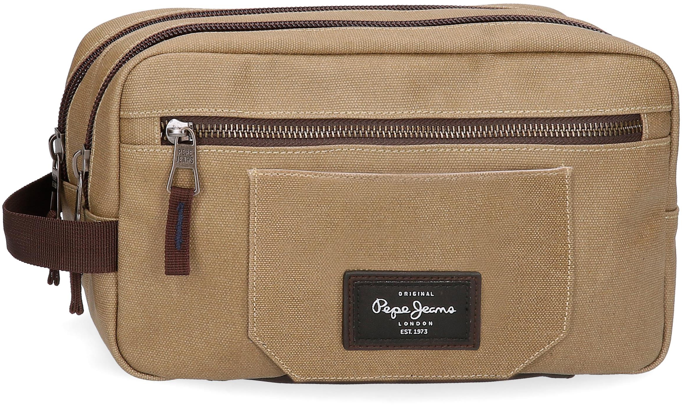 Kosmetiktasche Jasp, braun