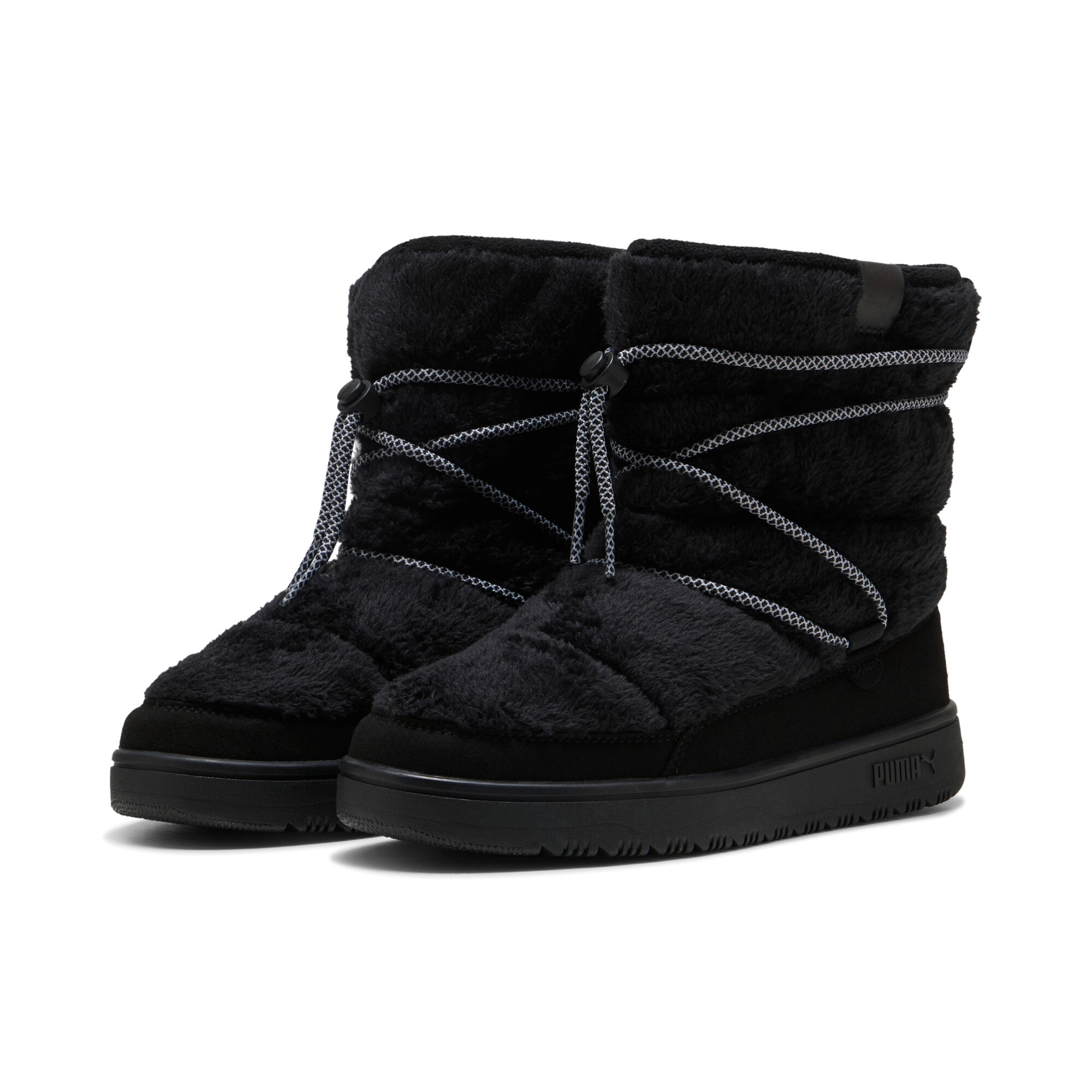 PUMA Winterboots »SNOWBAE SUEDE WNS«  mit Schnürung, profiliertes Gummi-Laufsohle
