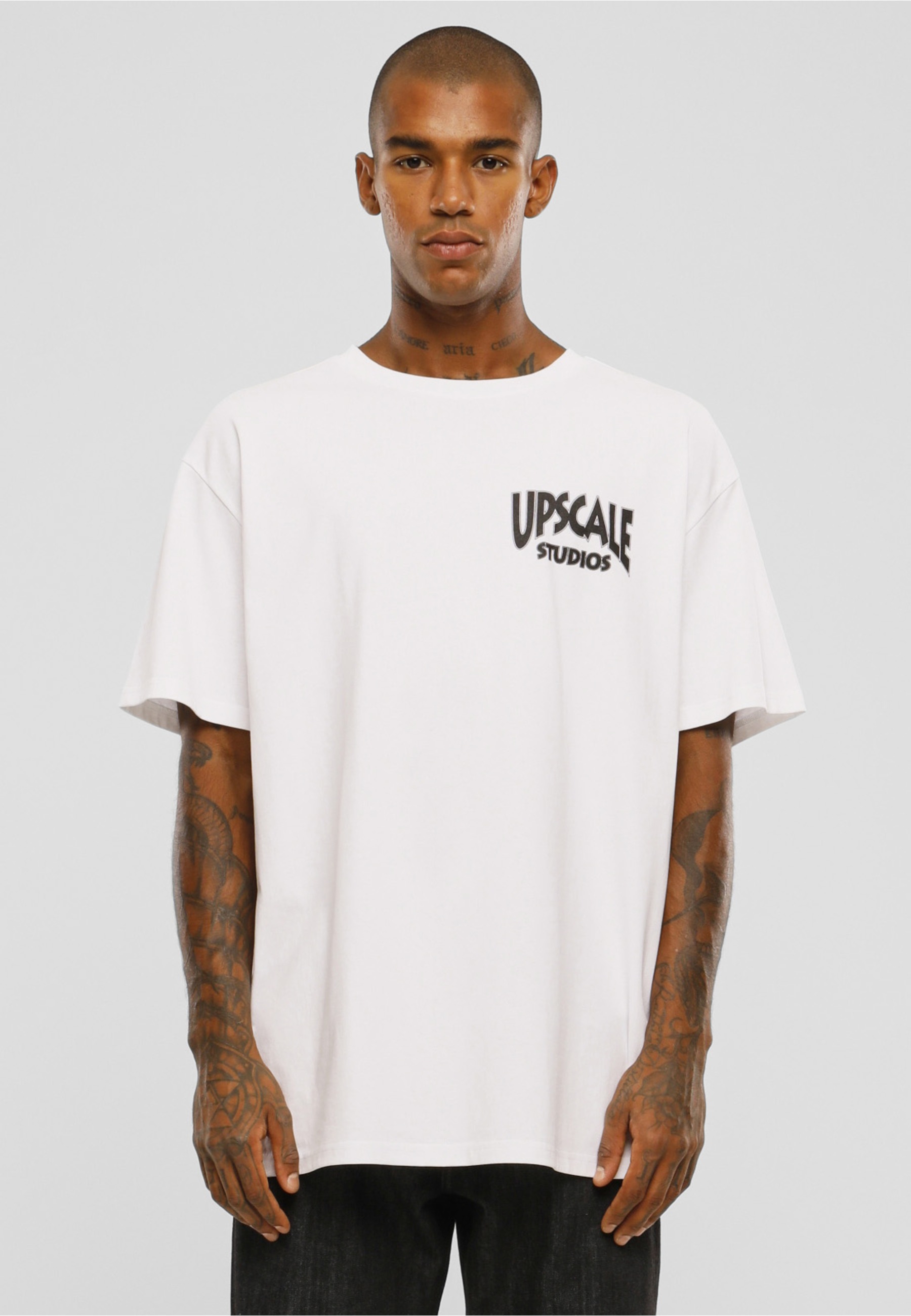 Upscale by Mister Tee Unisex Upscale Studios Oversize Tee Weiß XL 2