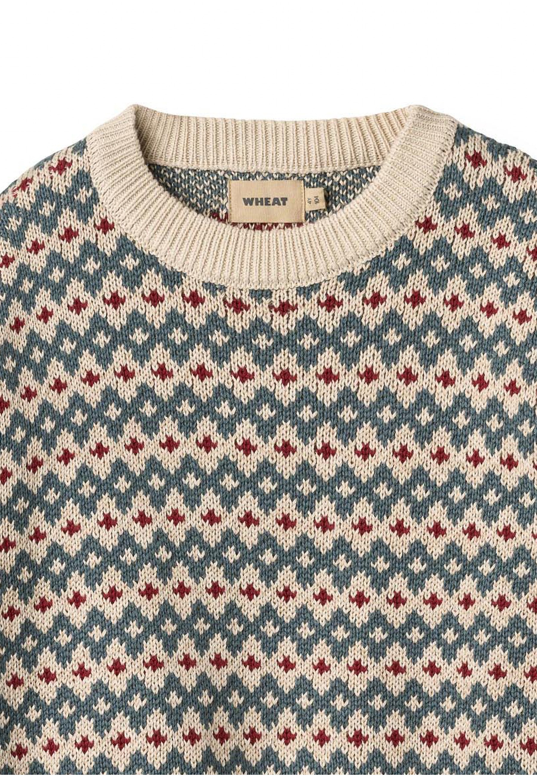 WHEAT Fleecepullover »WHEAT Jaquard Pullover Harlow«, 1 Stk.
