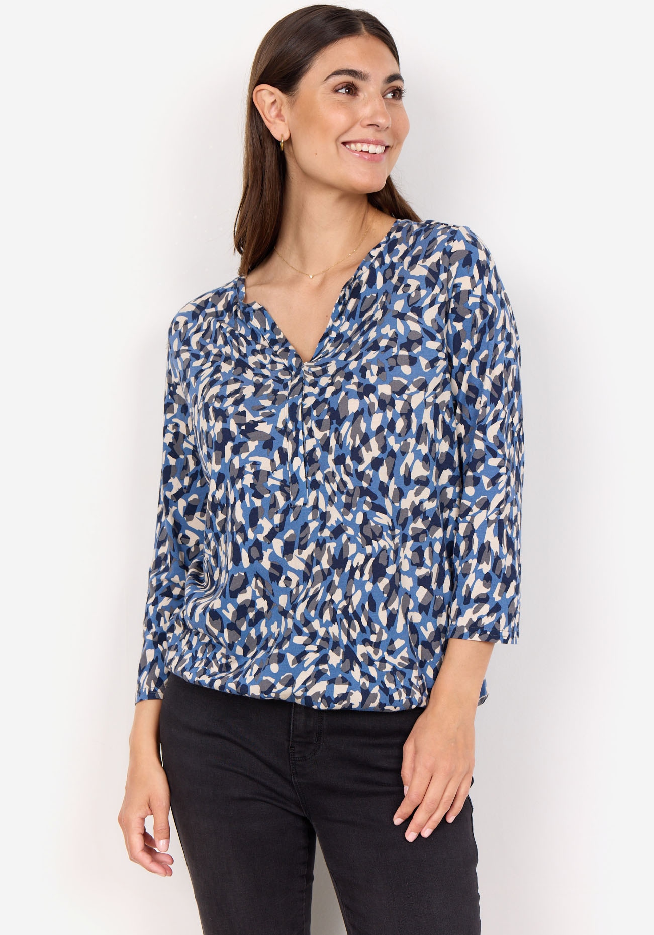 Blusenshirt »SC-FELICITY AOP 474«