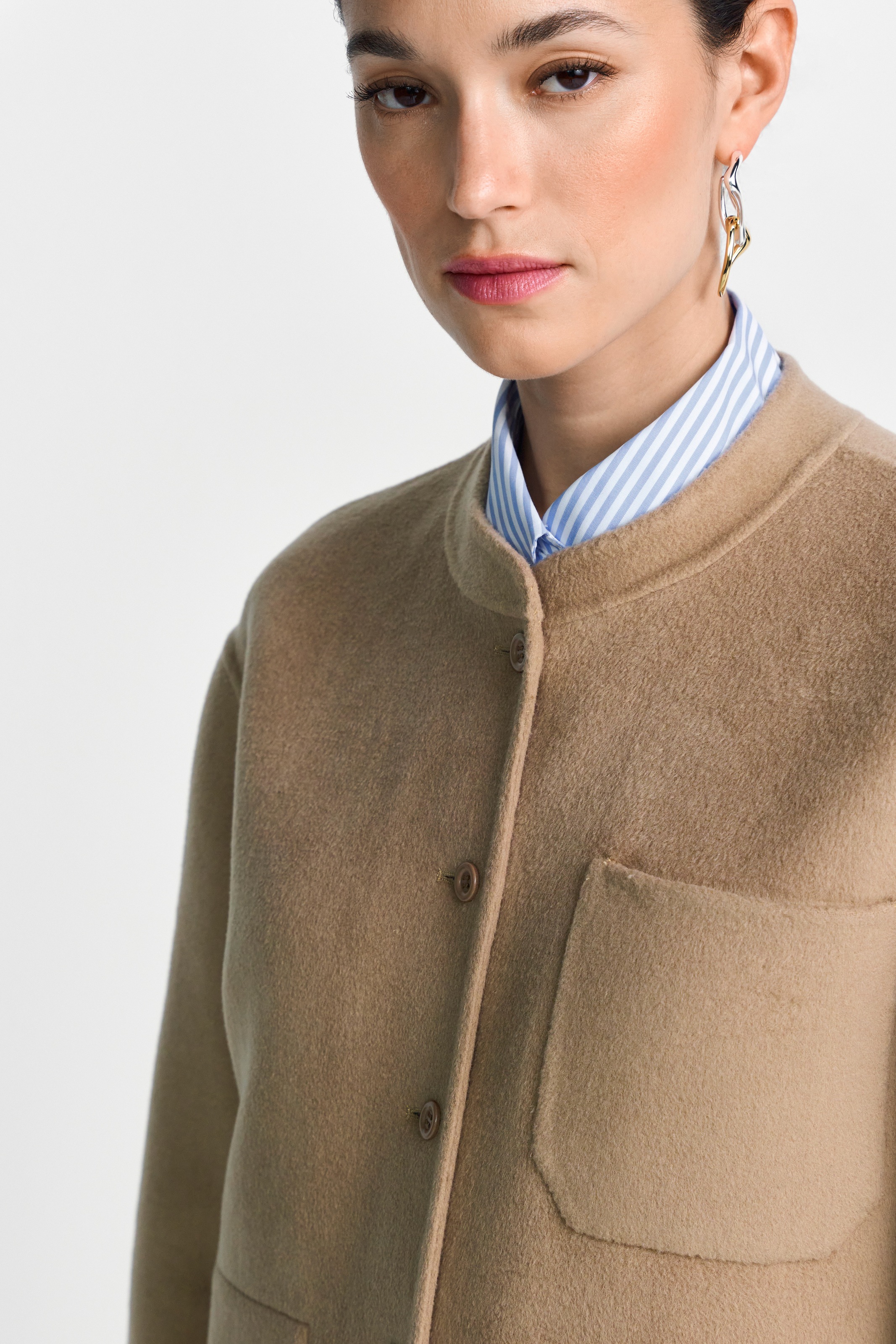 RICHROYAL Hemdjacke Overshirt, Stehkragen günstig online kaufen