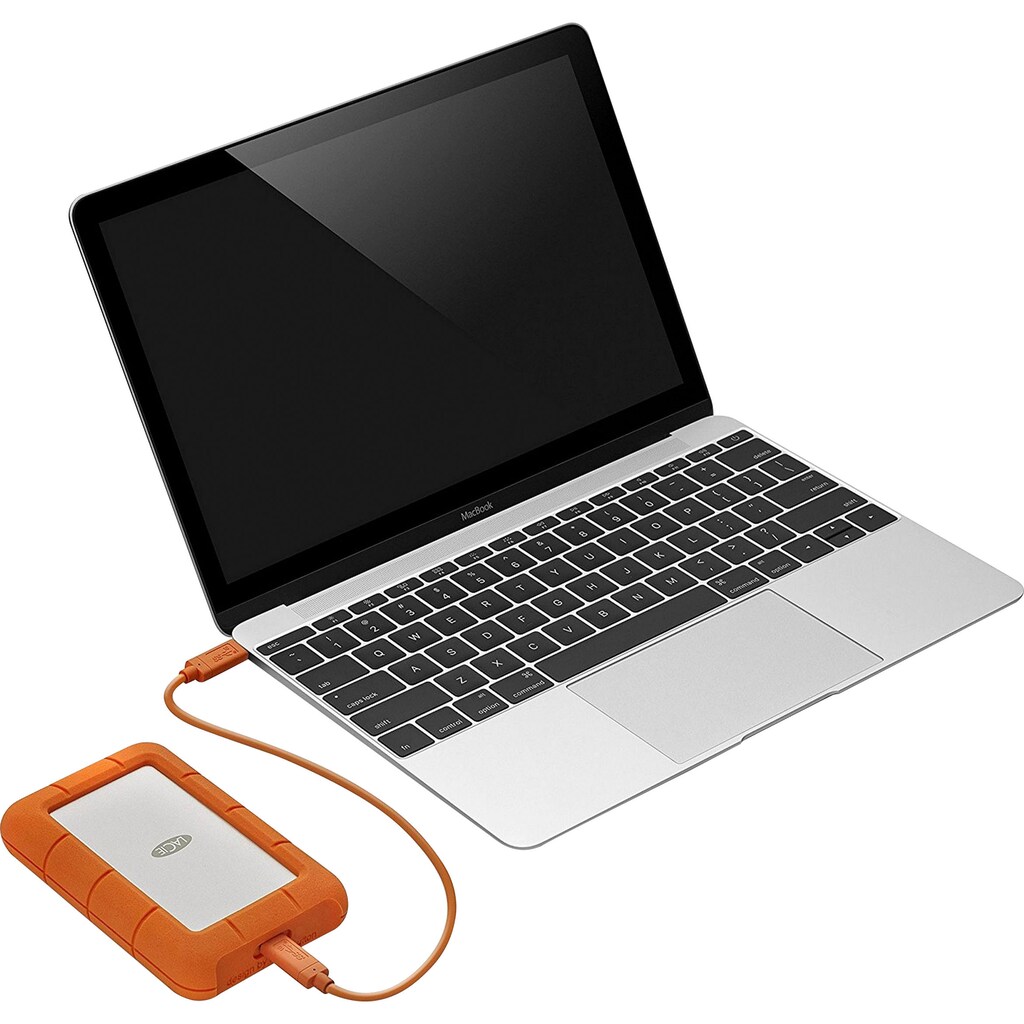 LaCie externe HDD-Festplatte »Rugged 2TB«, 2,5 Zoll, Anschluss USB 3.0