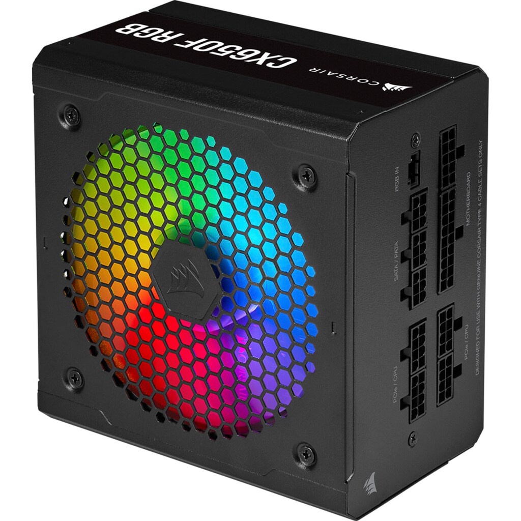 Corsair PC-Netzteil »CX Series CX650F RGB«